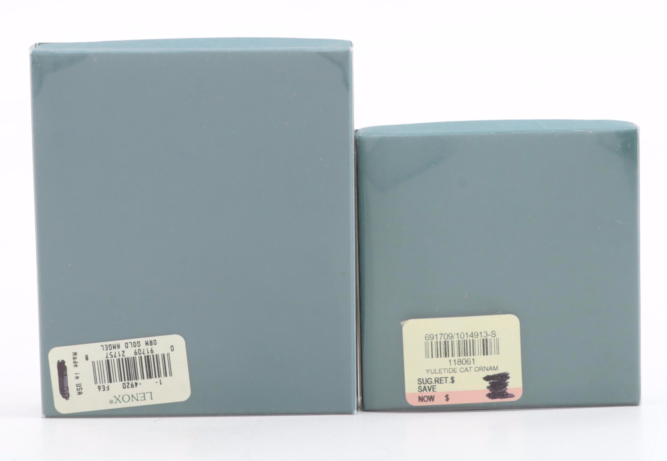 Lenox China and Crystal Christmas Tree Ornaments