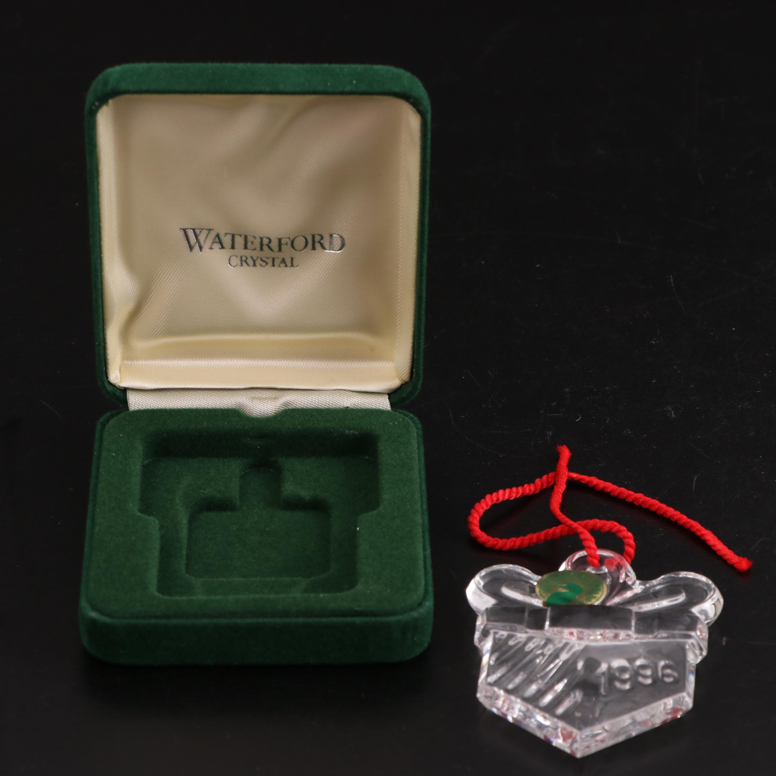 11 Marquis and Waterford Crystal Christmas Tree Ornaments