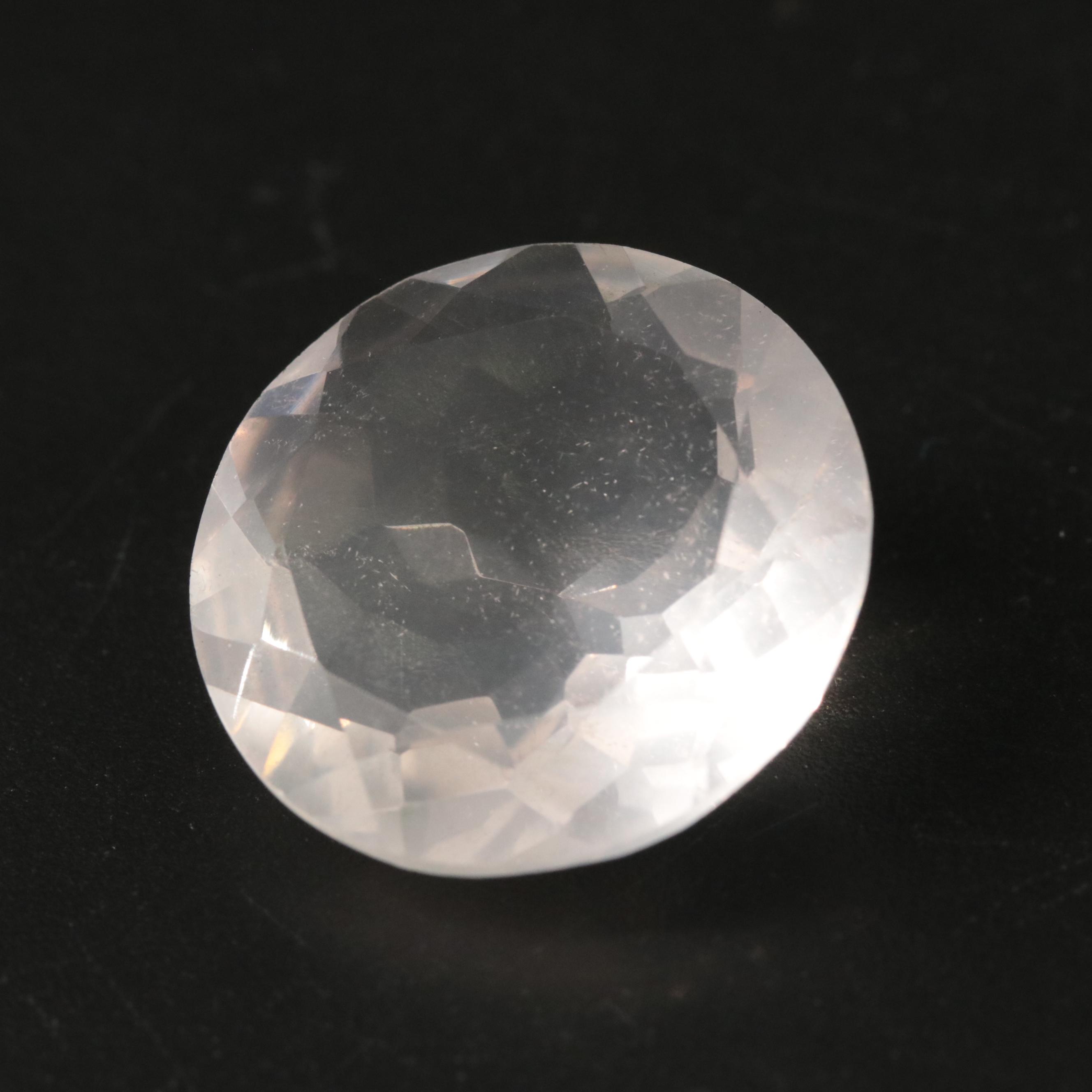 Loose 18.71 CT Rose Quartz