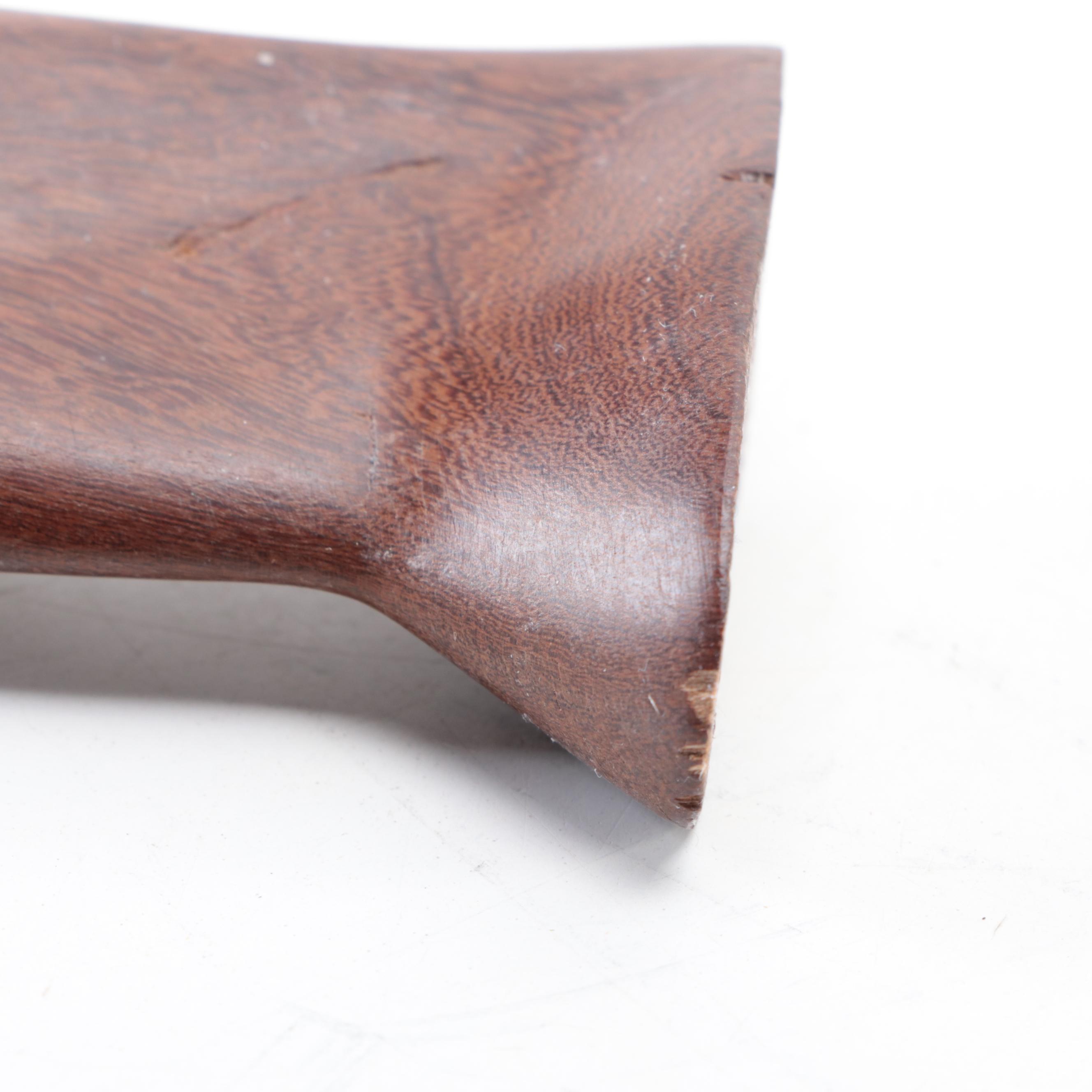 Anglo-Indian Style Hand-Carved Wood Christmas Nativity Figurines