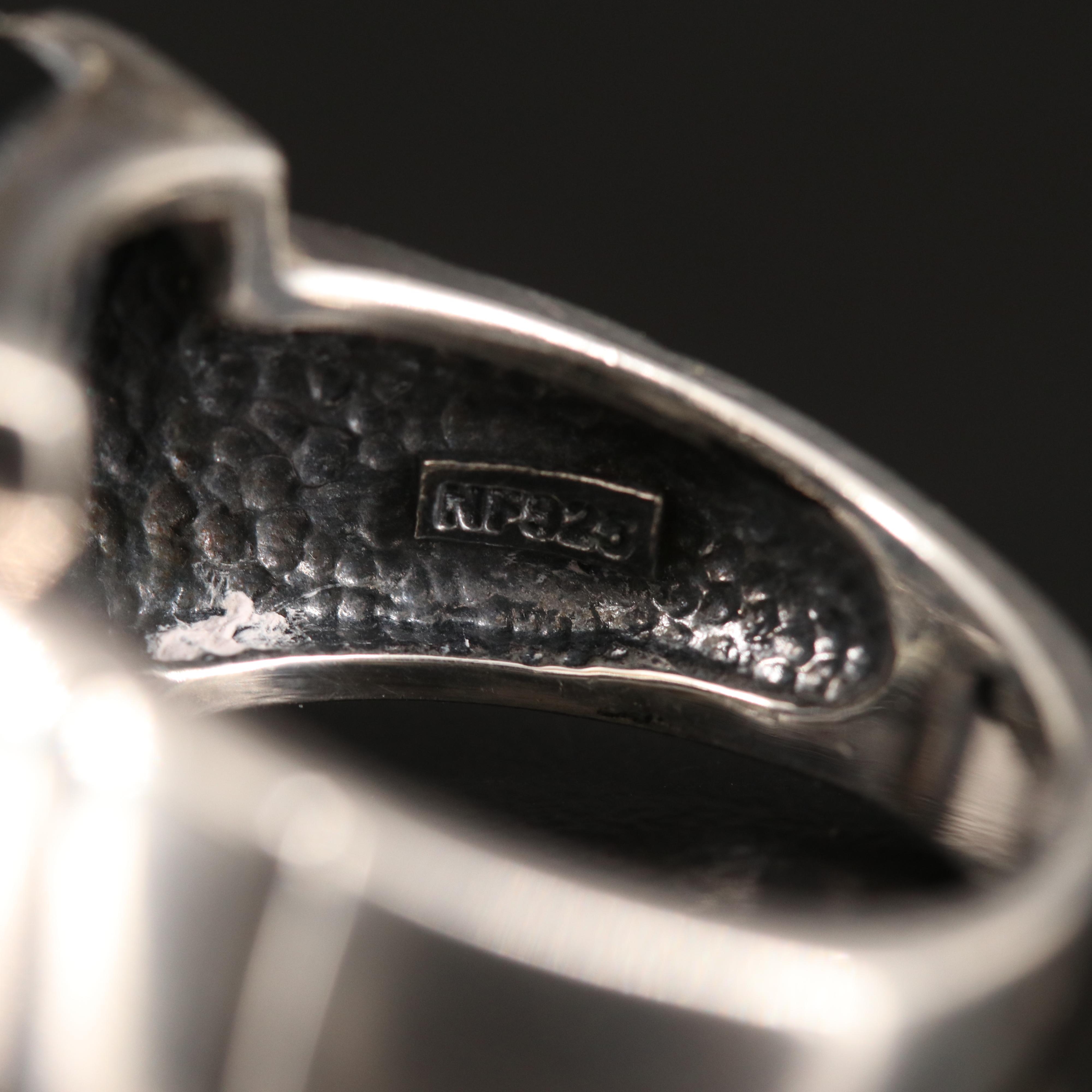 Sterling Silver Black Onyx Ring