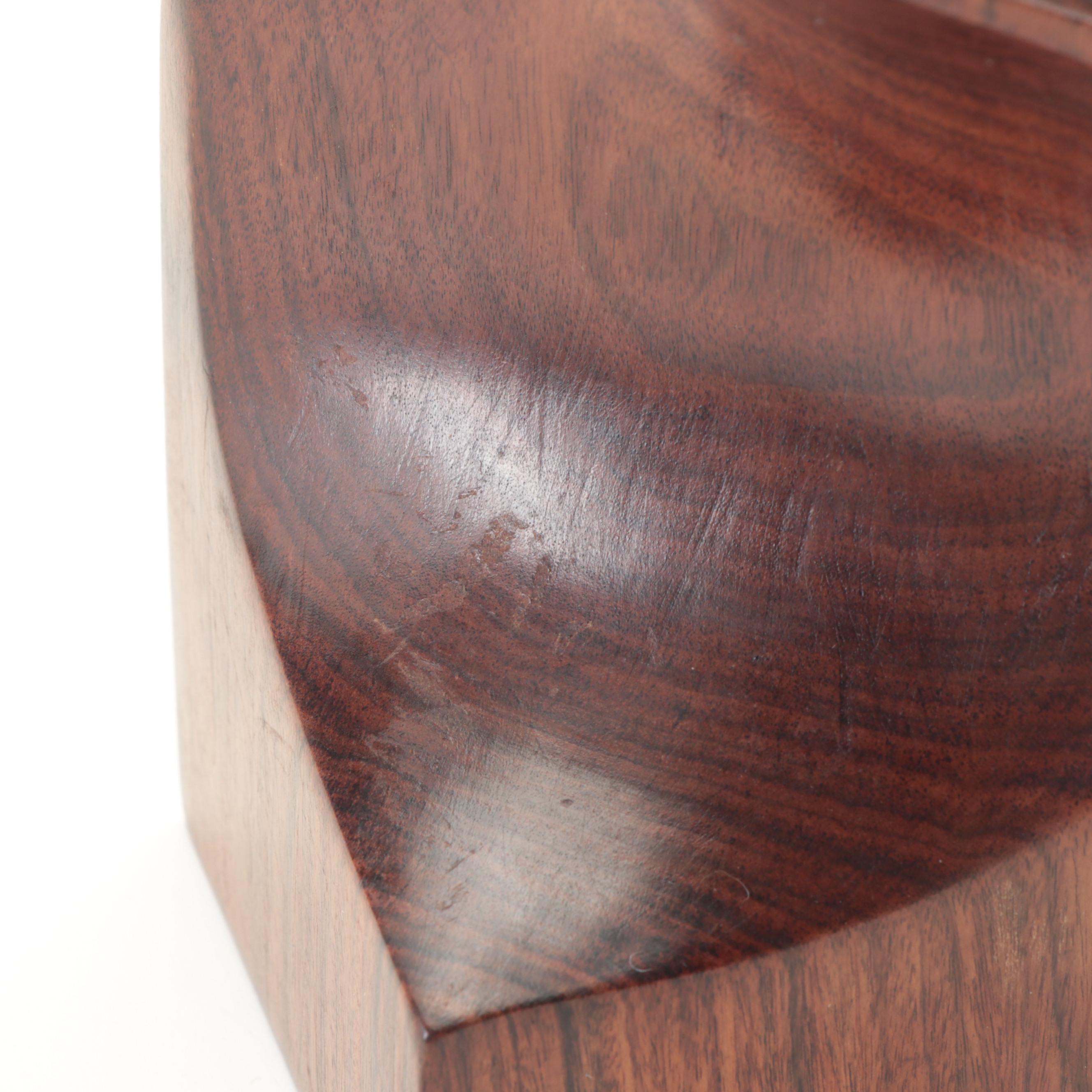 Handmade Black Walnut Vase