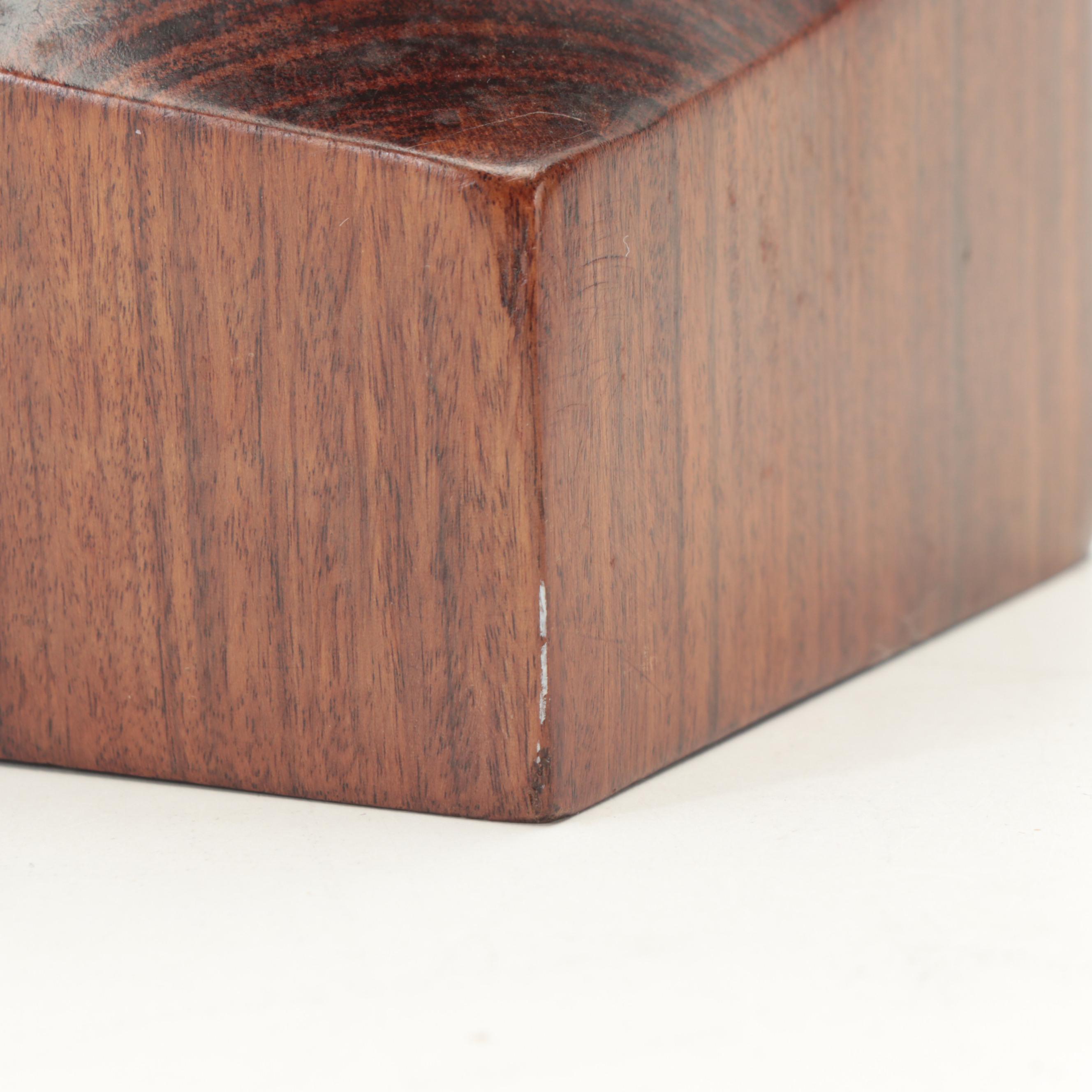 Handmade Black Walnut Vase