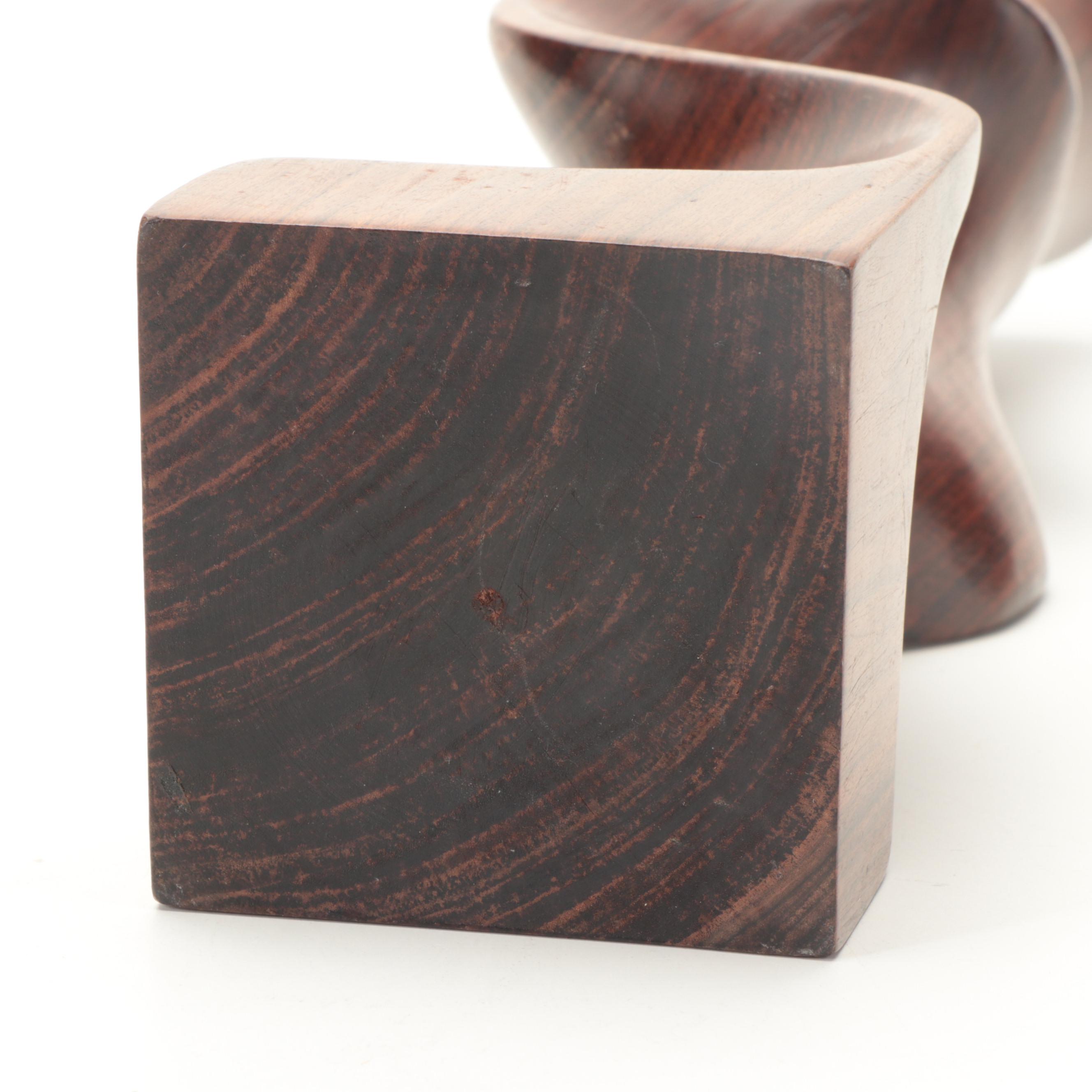 Handmade Black Walnut Vase