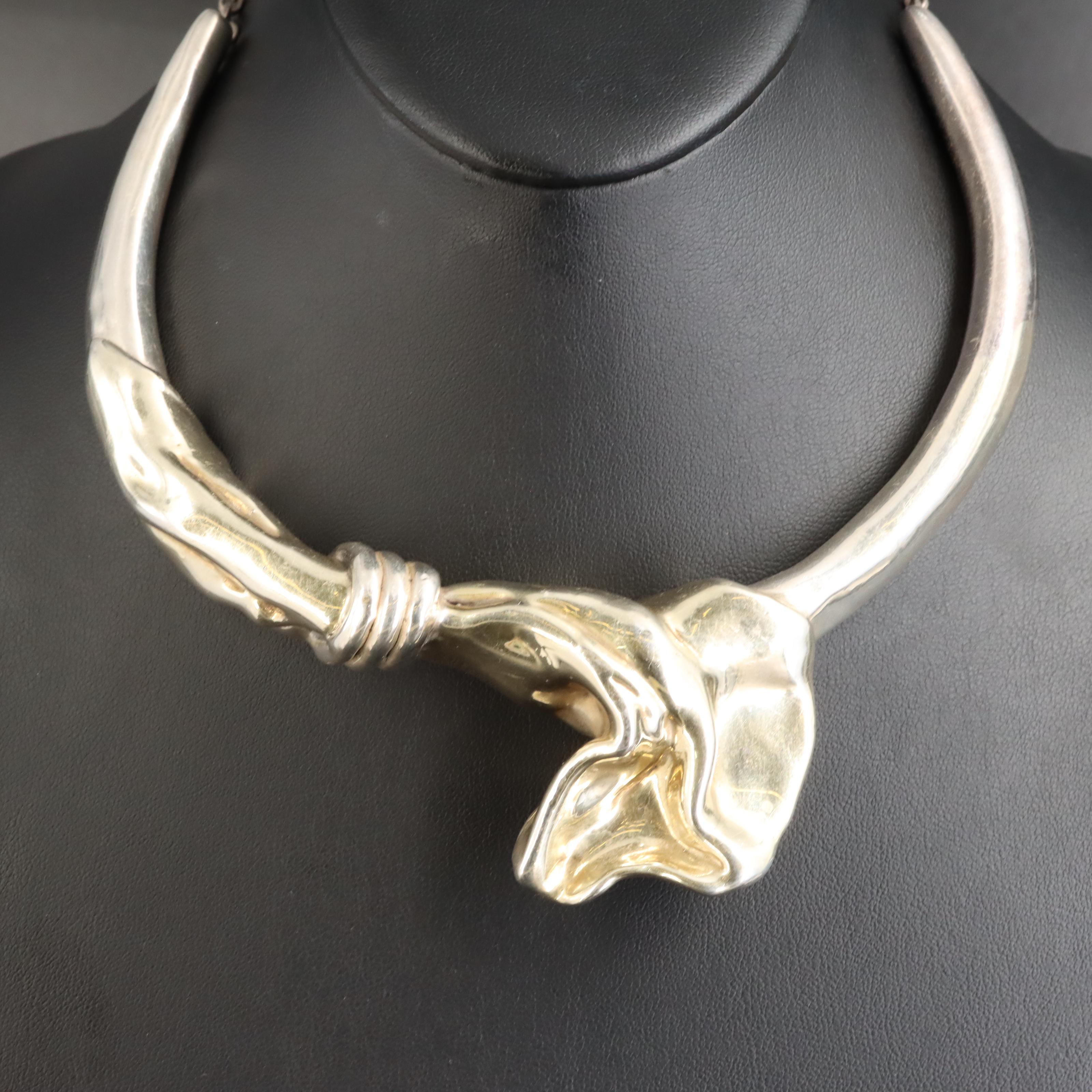 Bat-Ami Sterling Necklace and Earring Set