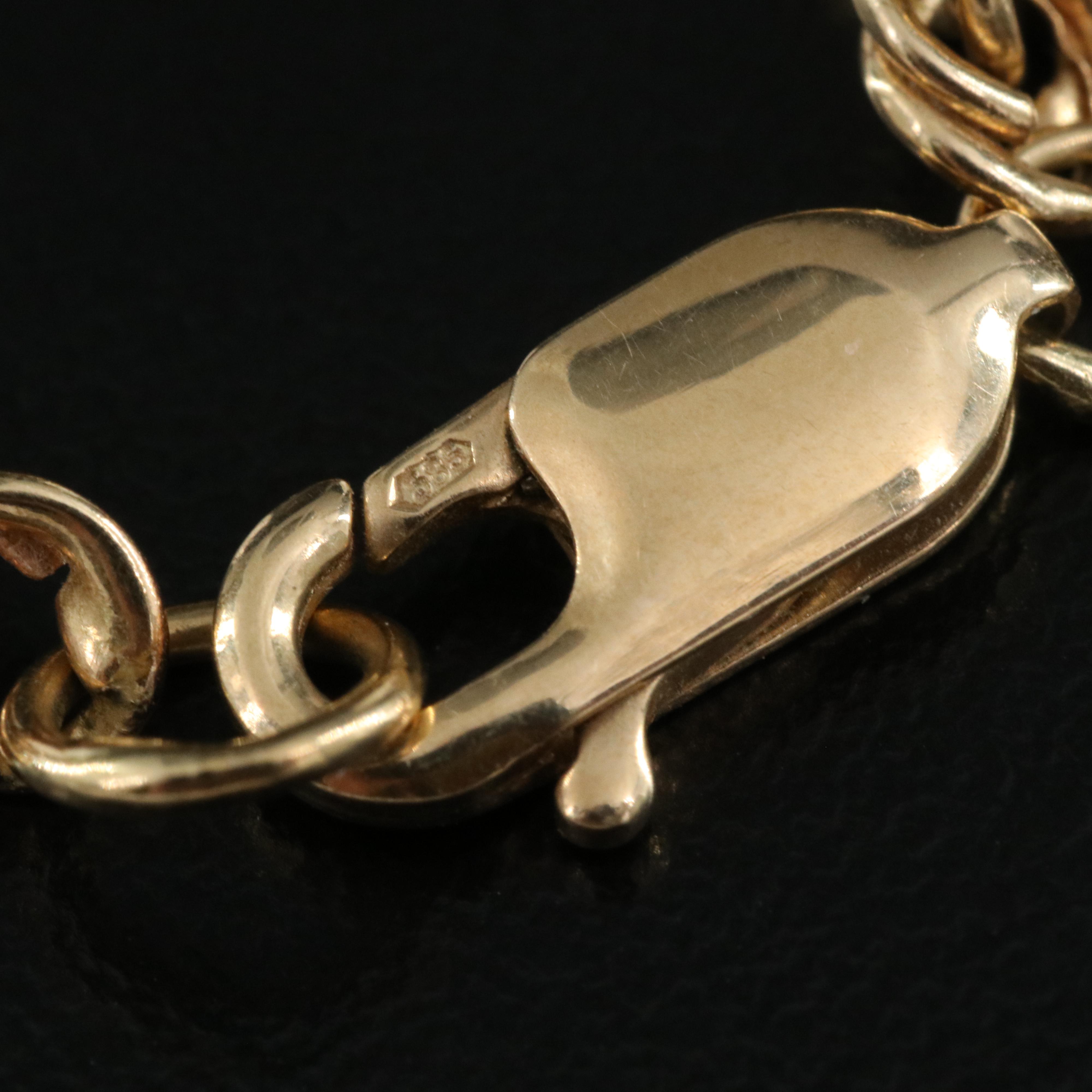 14K Rope Chain Necklace