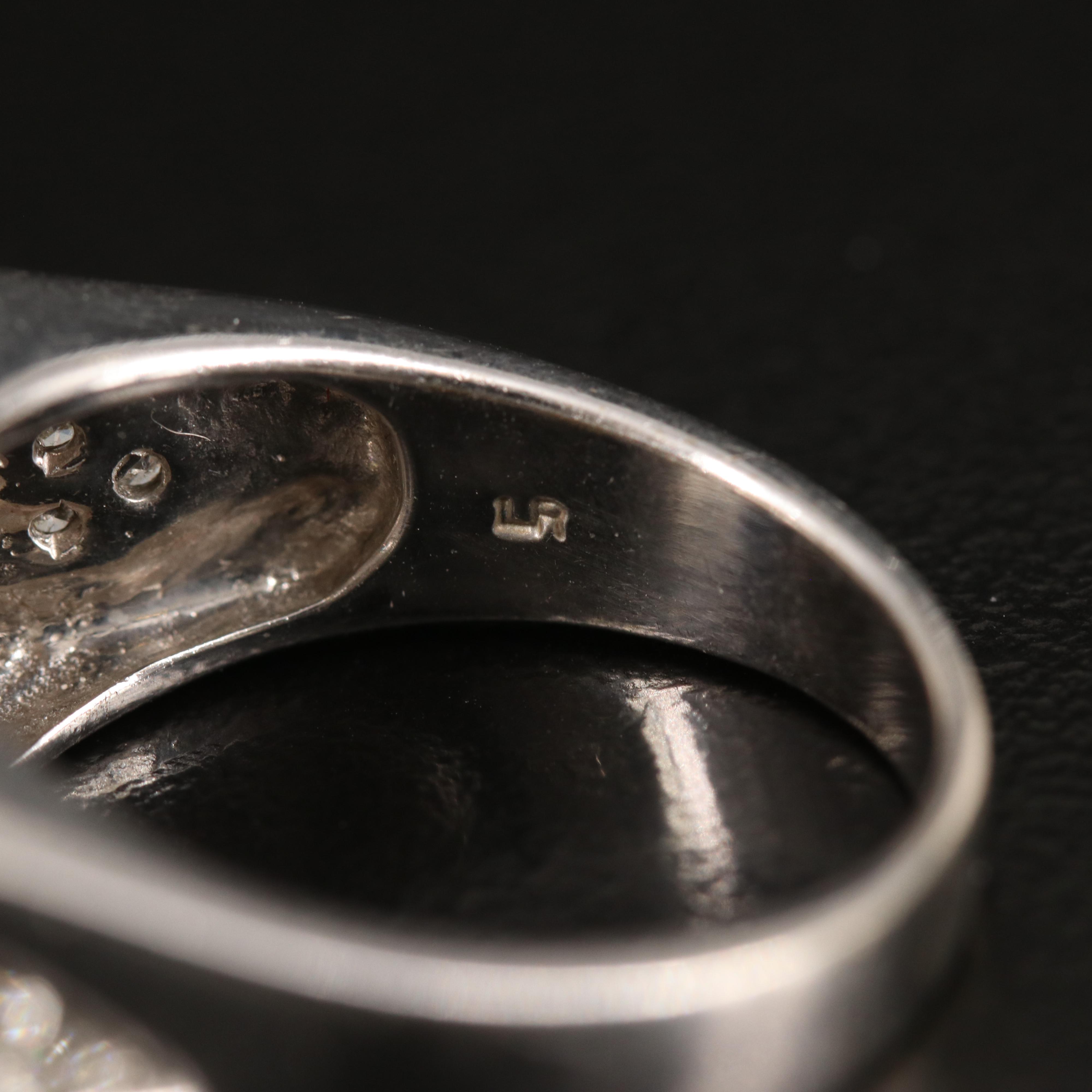 14K 1.55 CTW Pavé Diamond Ring