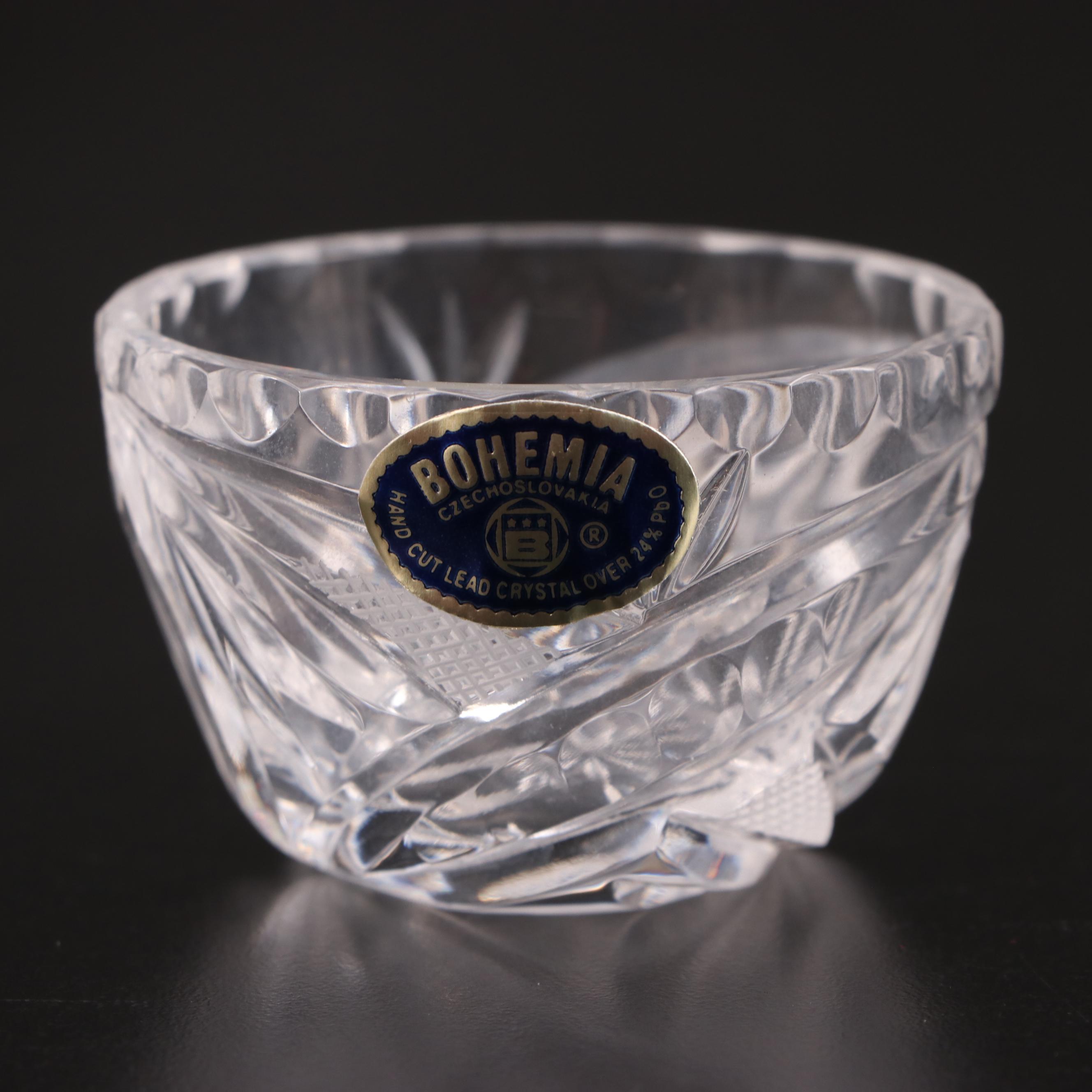 American Cut "Eleanor" Old Fashioned Glasses with Other Glass Tableware