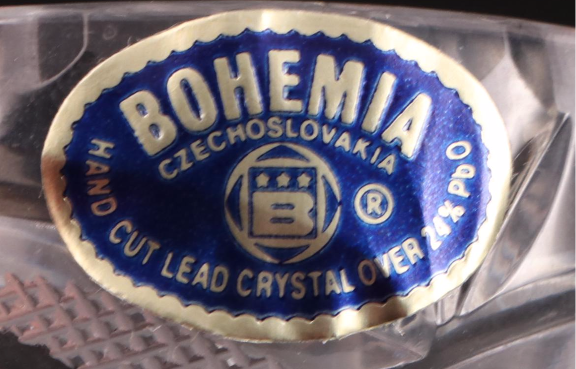 American Cut "Eleanor" Old Fashioned Glasses with Other Glass Tableware