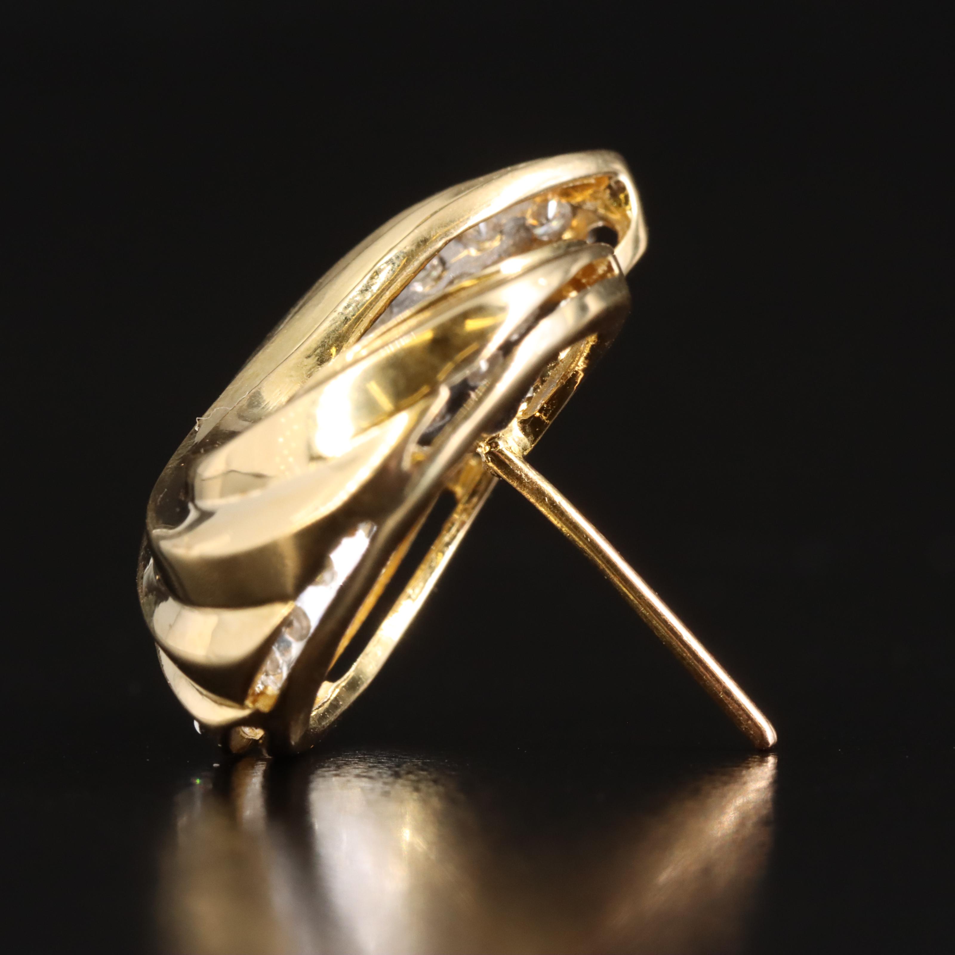 18K 2.00 CTW Diamond Earrings