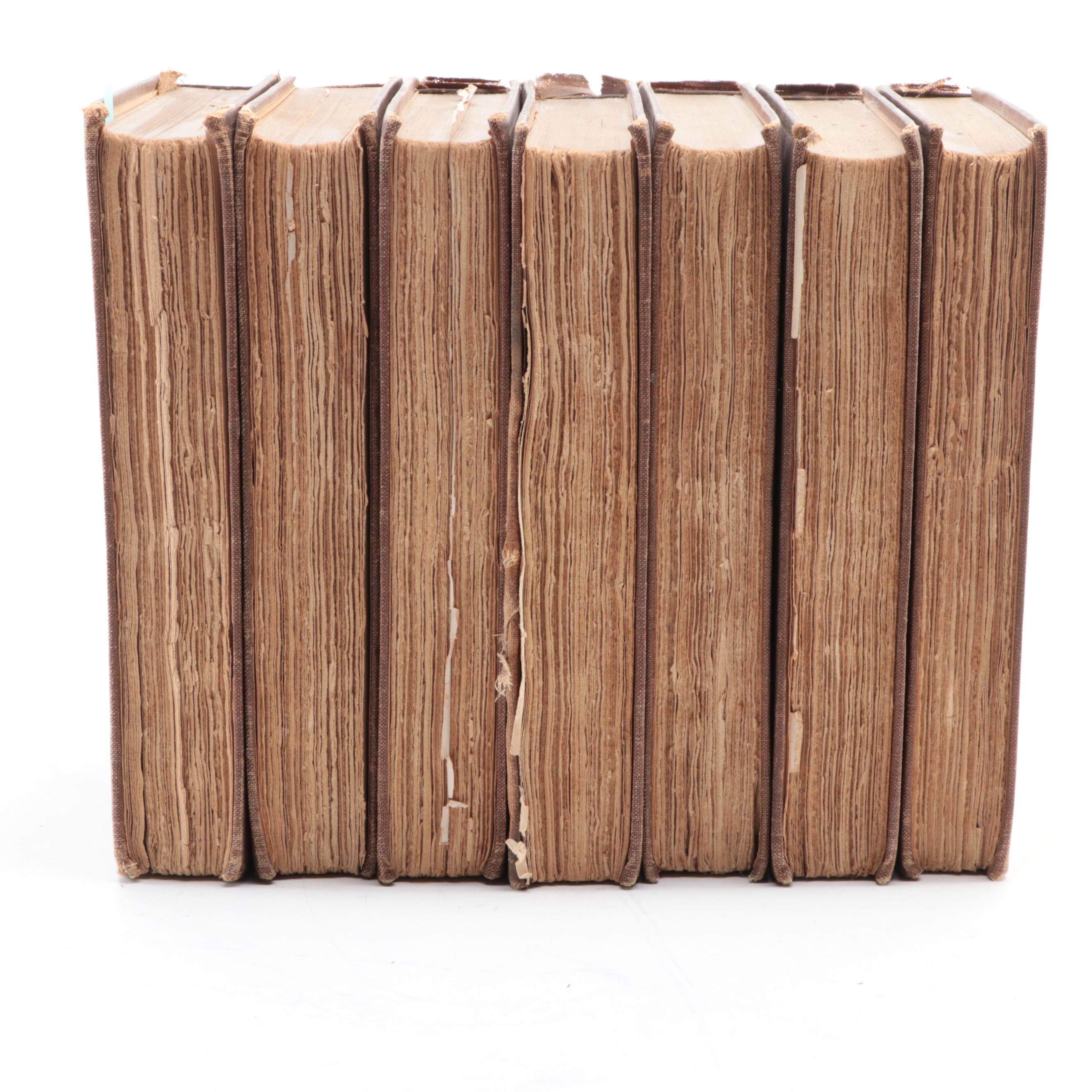 Limited Raven Edition "Complete Works of Edgar Allan Poe" Partial Set