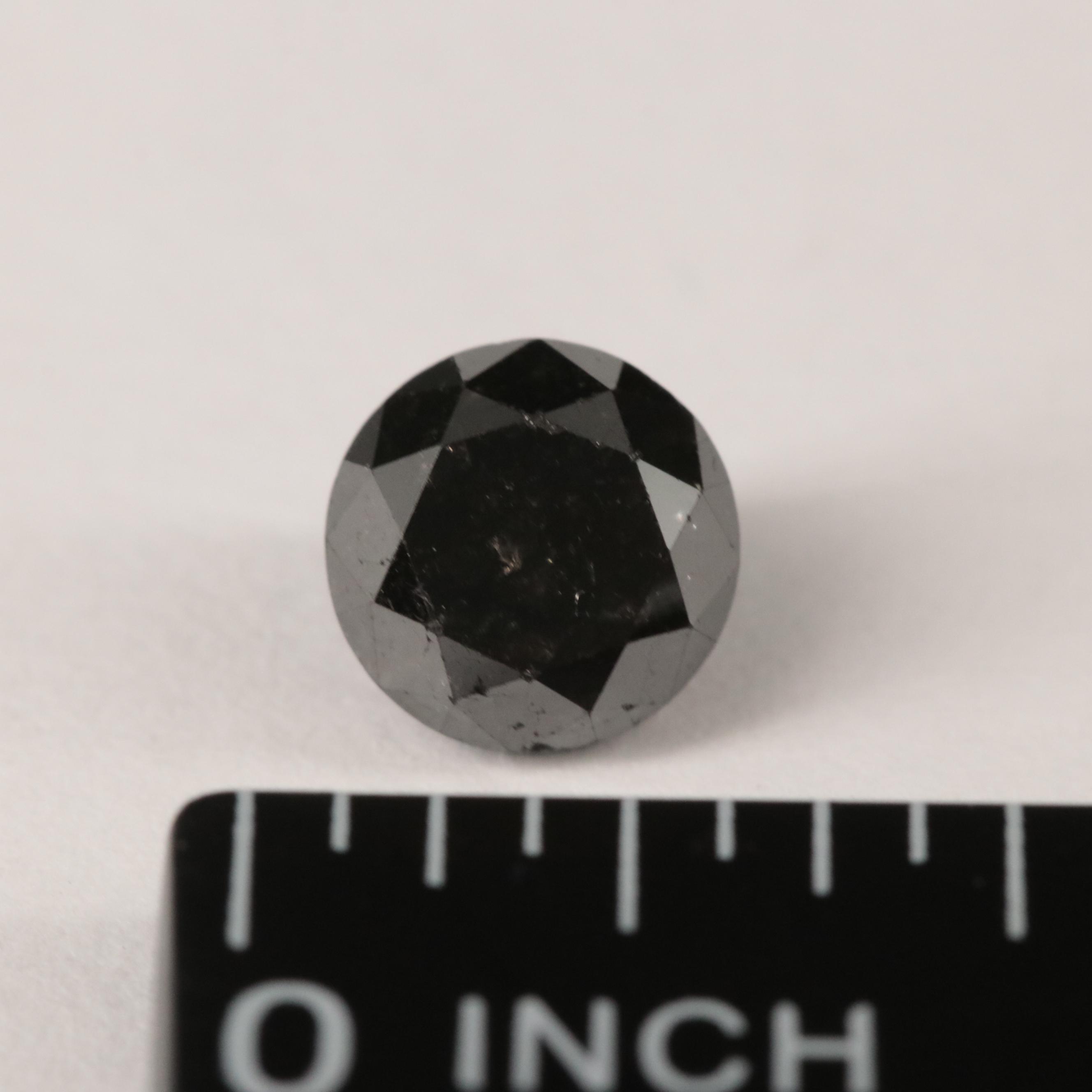 Loose 1.95 CT Black Diamond