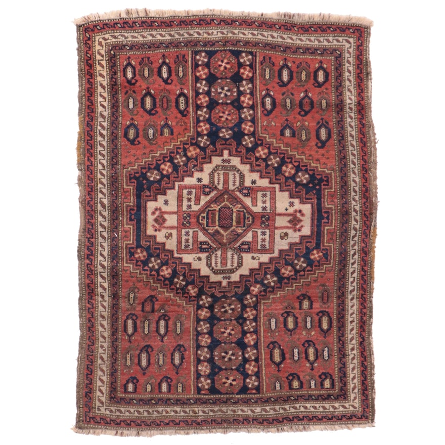 3'1 x 4'4 Hand-Knotted Persian Kolyai Accent Rug