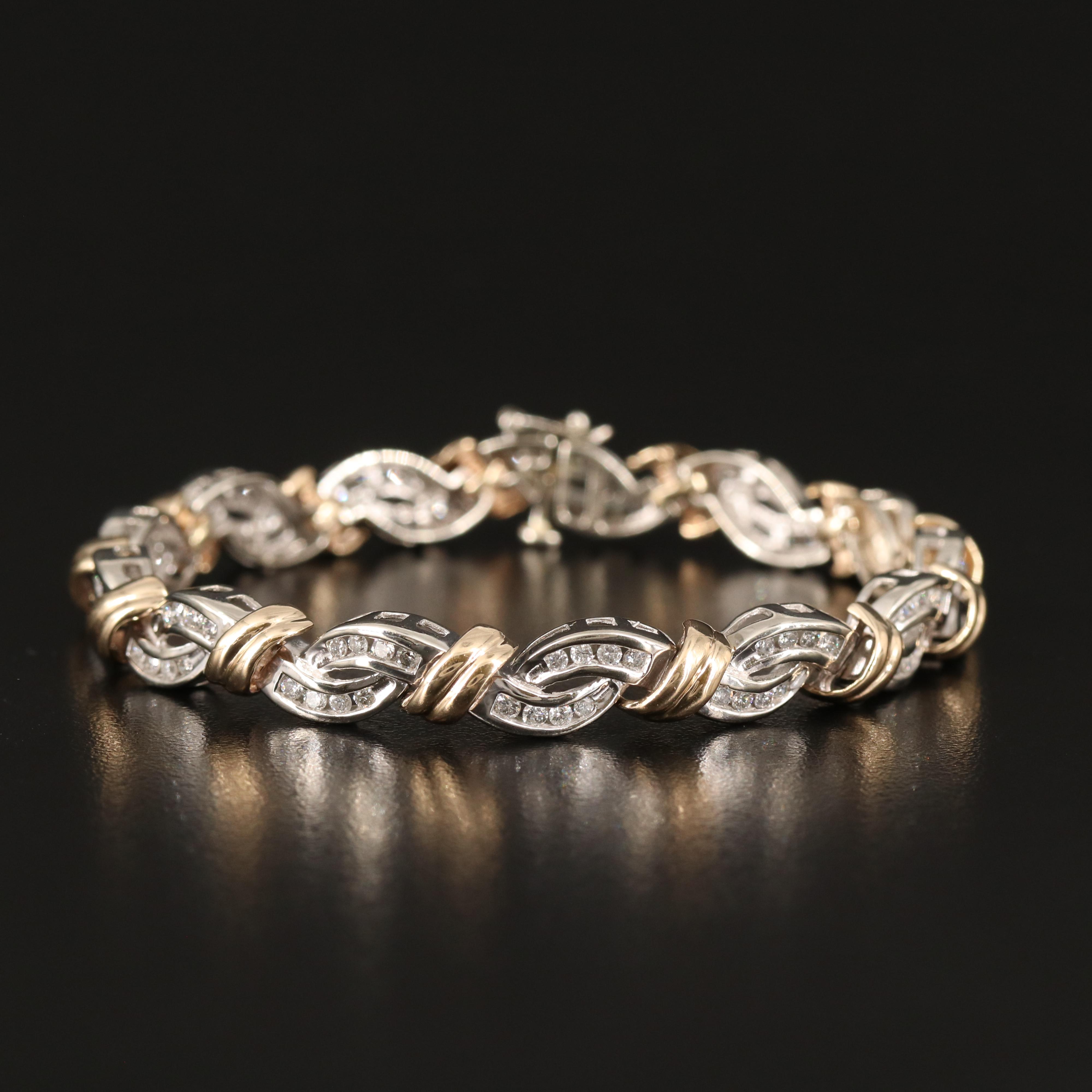 14K 2.34 CTW Diamond Bracelet