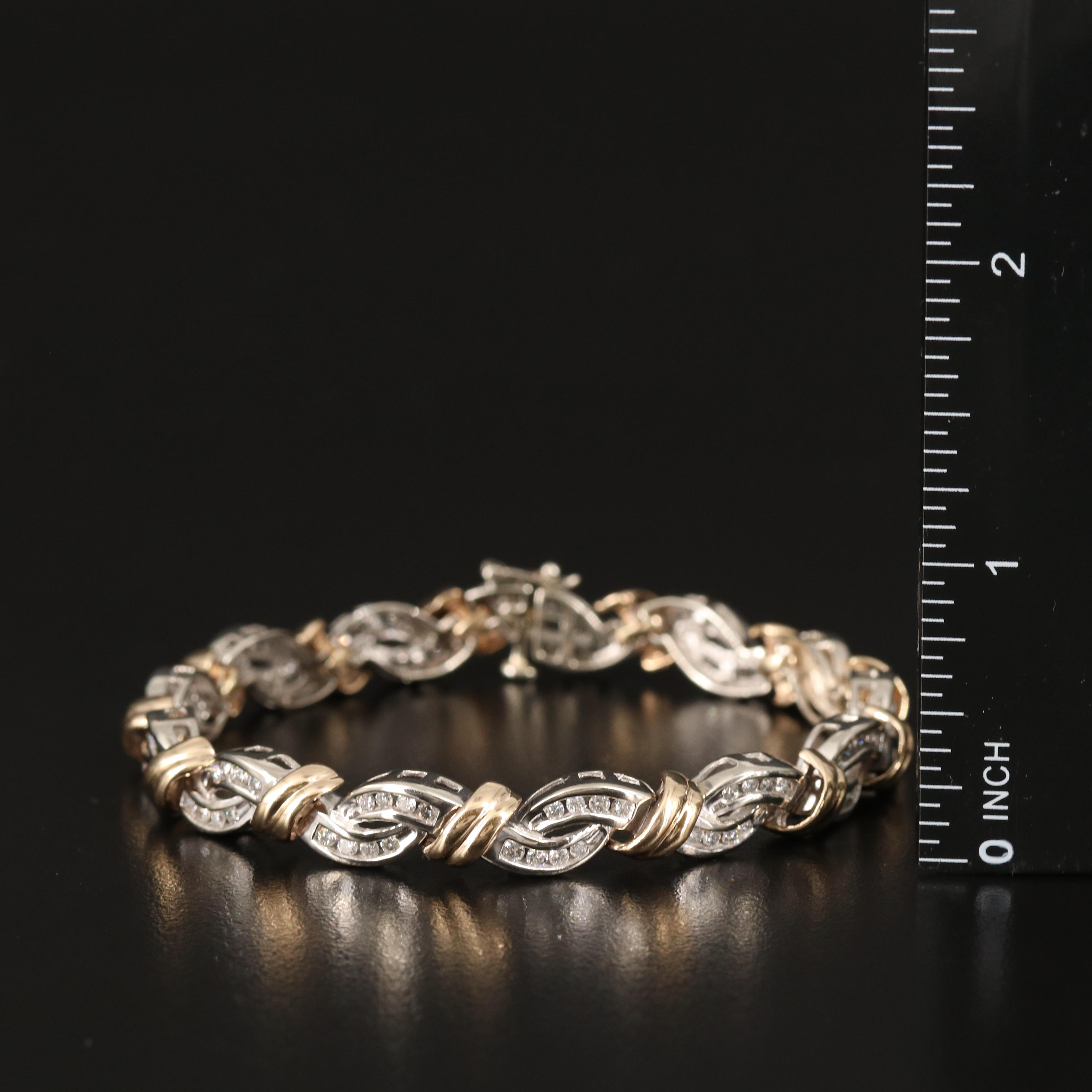 14K 2.34 CTW Diamond Bracelet