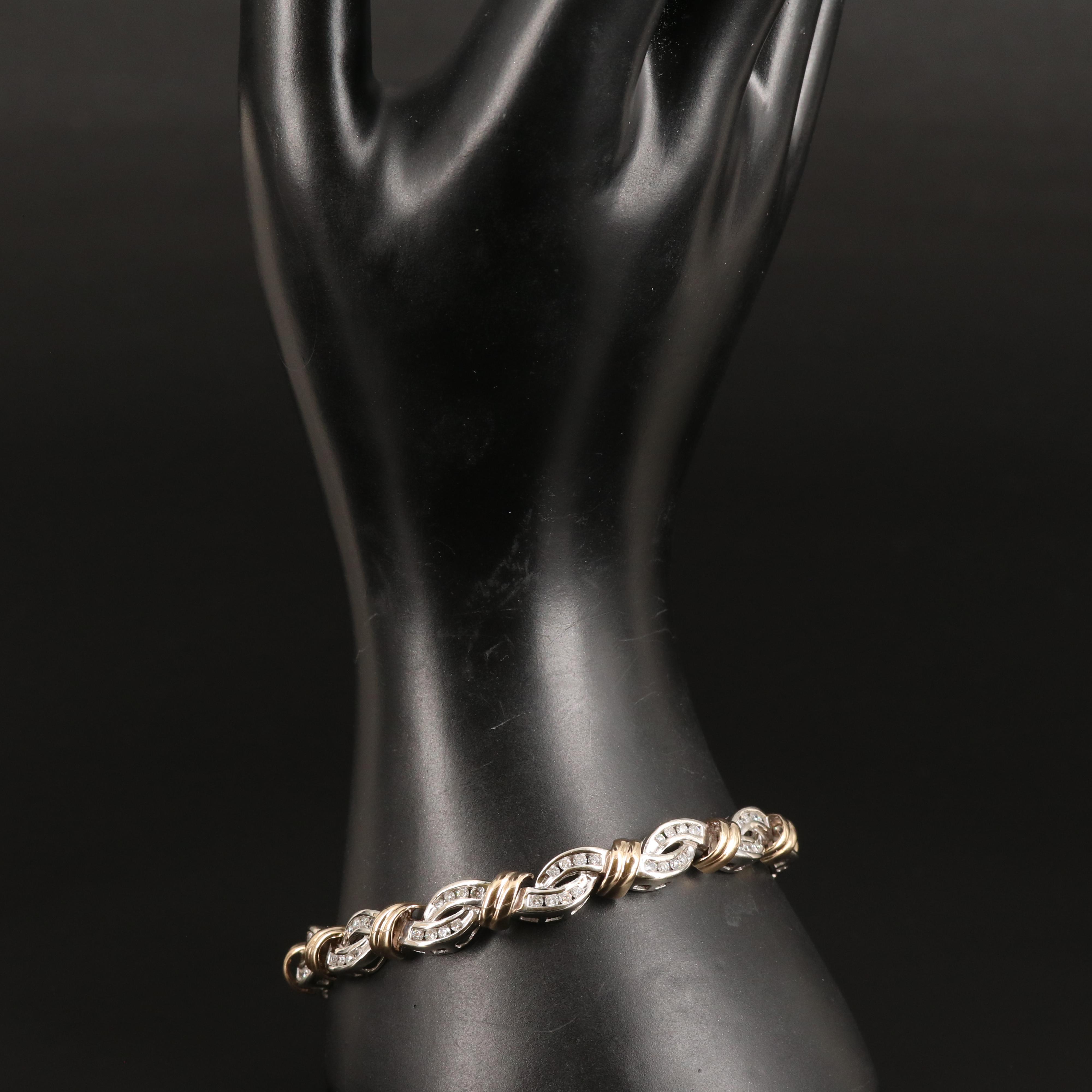 14K 2.34 CTW Diamond Bracelet
