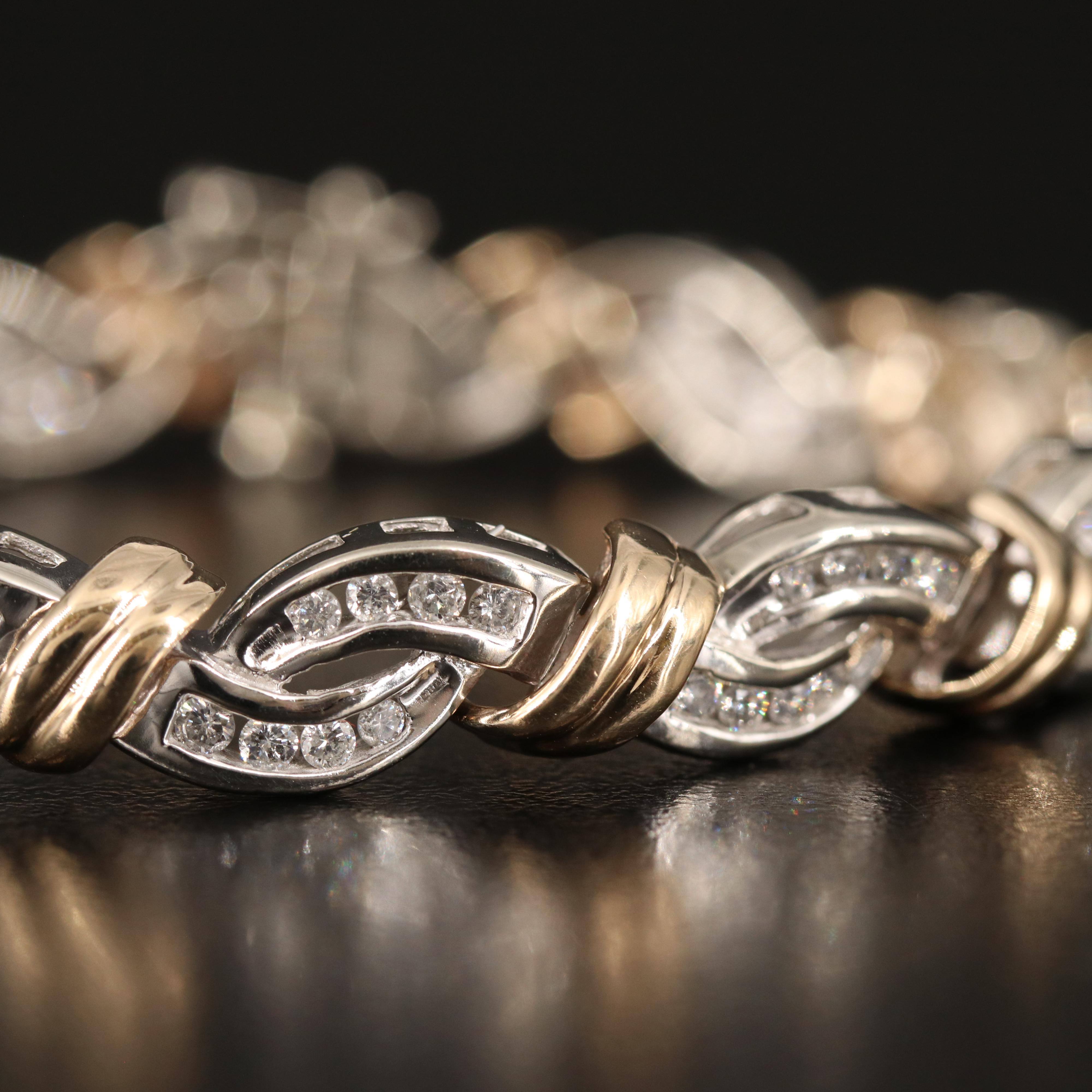 14K 2.34 CTW Diamond Bracelet