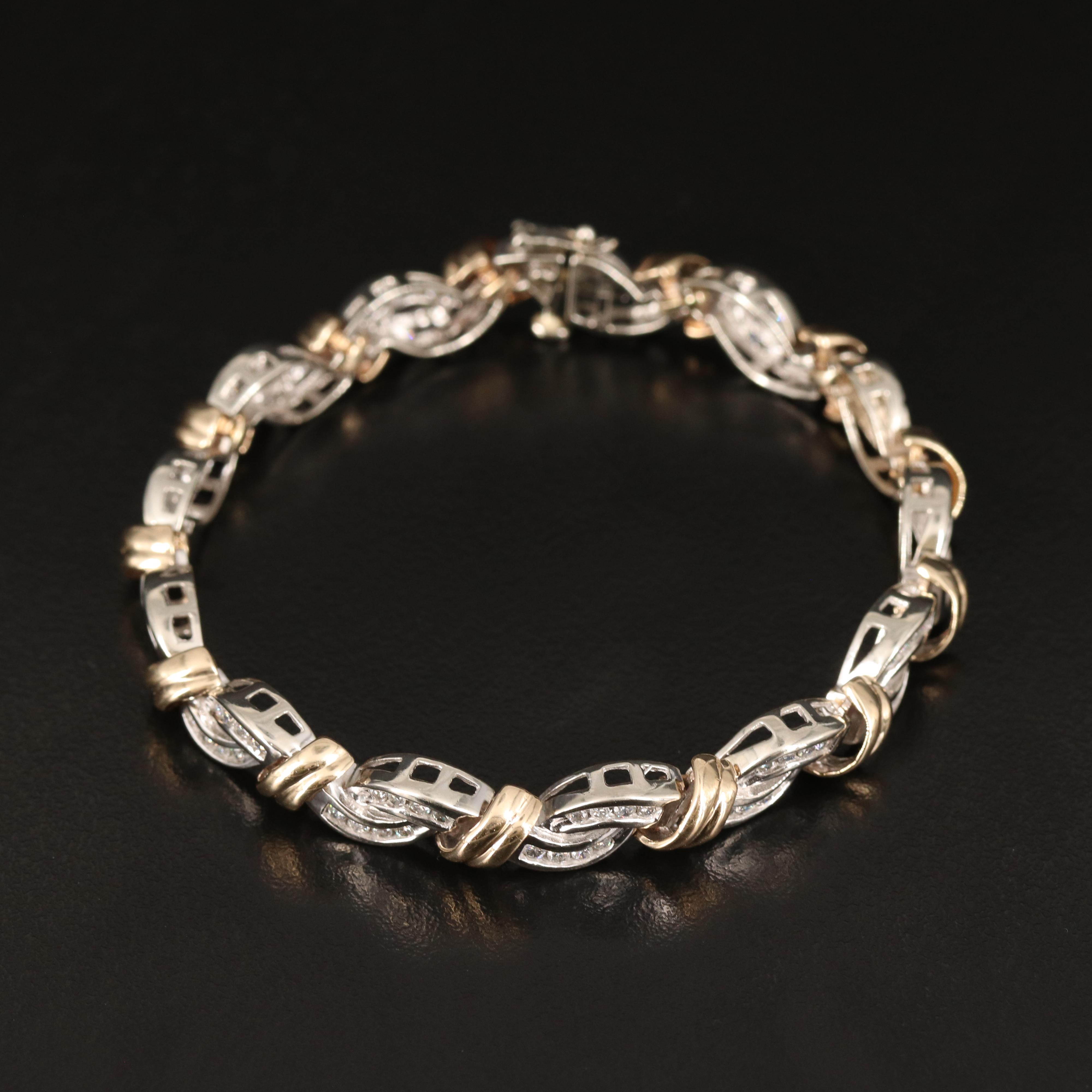 14K 2.34 CTW Diamond Bracelet
