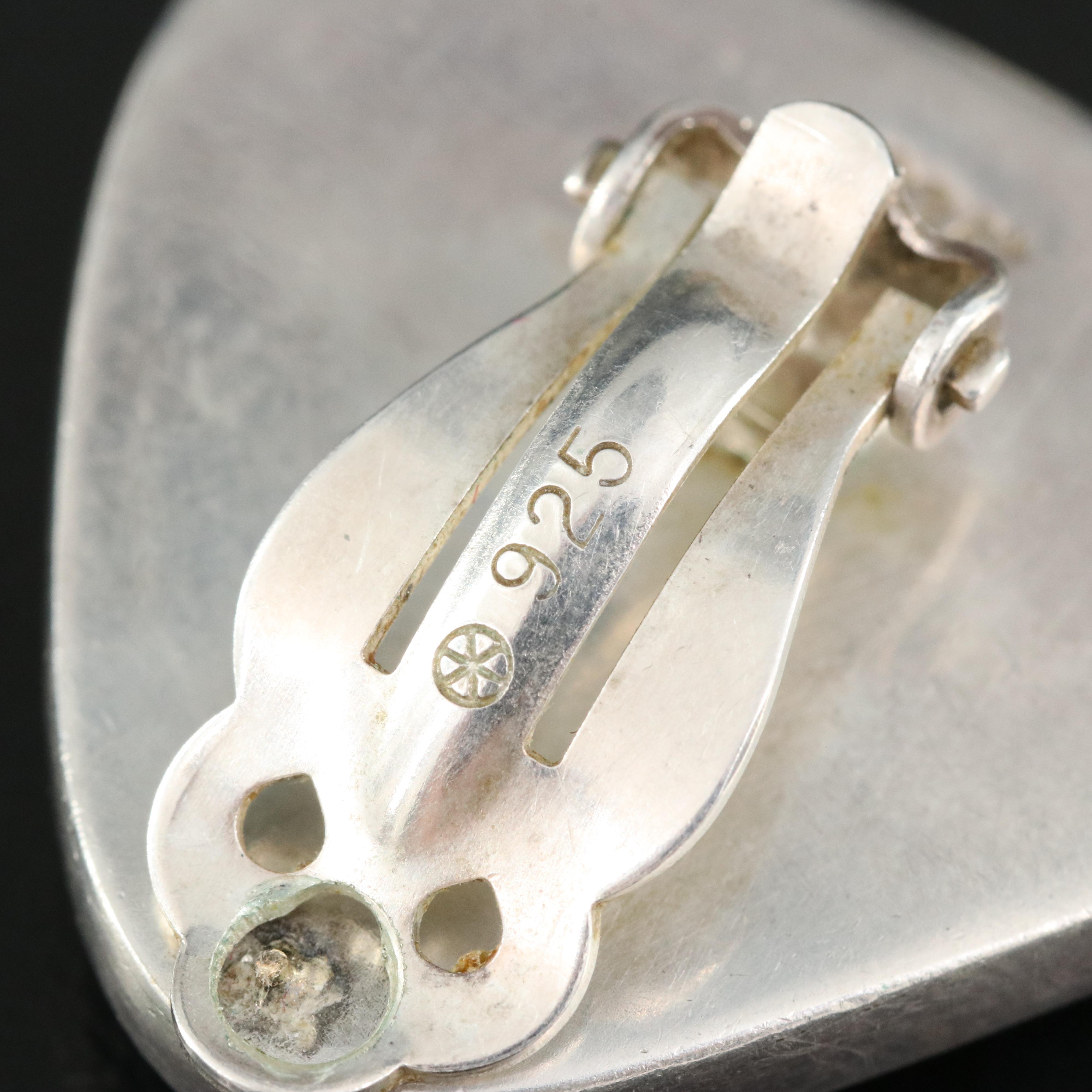 Sajen Sterling Turquoise and Opal Earrings