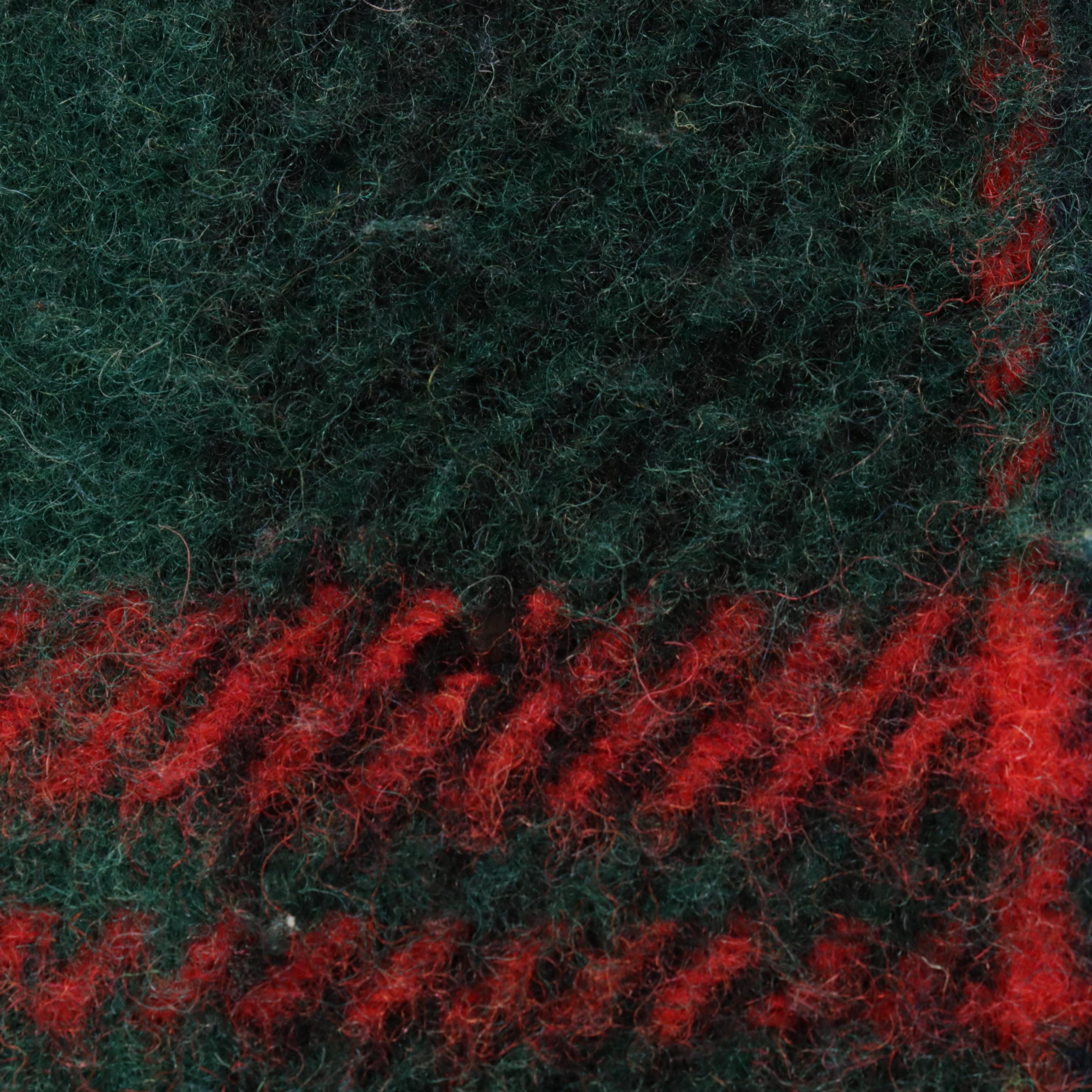 Mackintosh Scottish Tartan Wool Blanket, Mid/ Late 20th Century