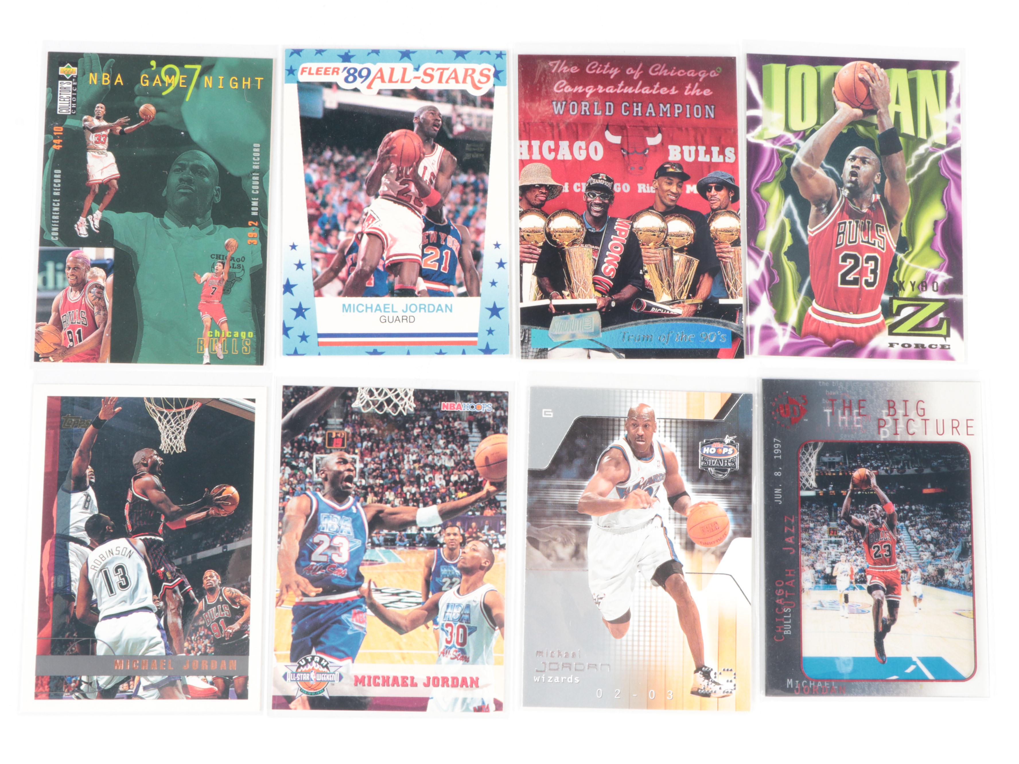 Topps, Other Michael Jordan Baseball, Basketball Cards With Inserts, More