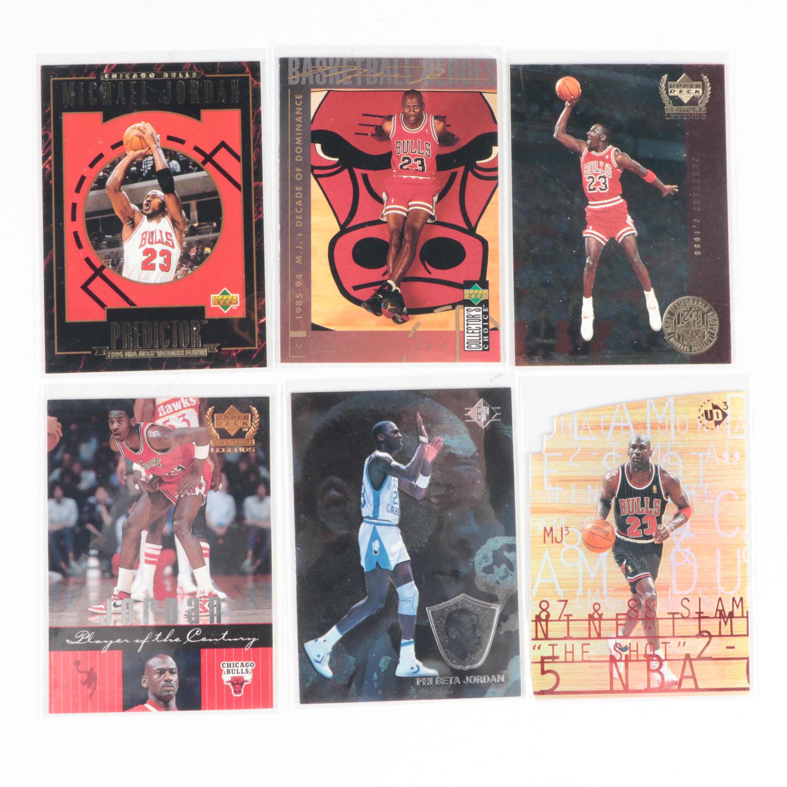 Topps, Other Michael Jordan Baseball, Basketball Cards With Inserts, More