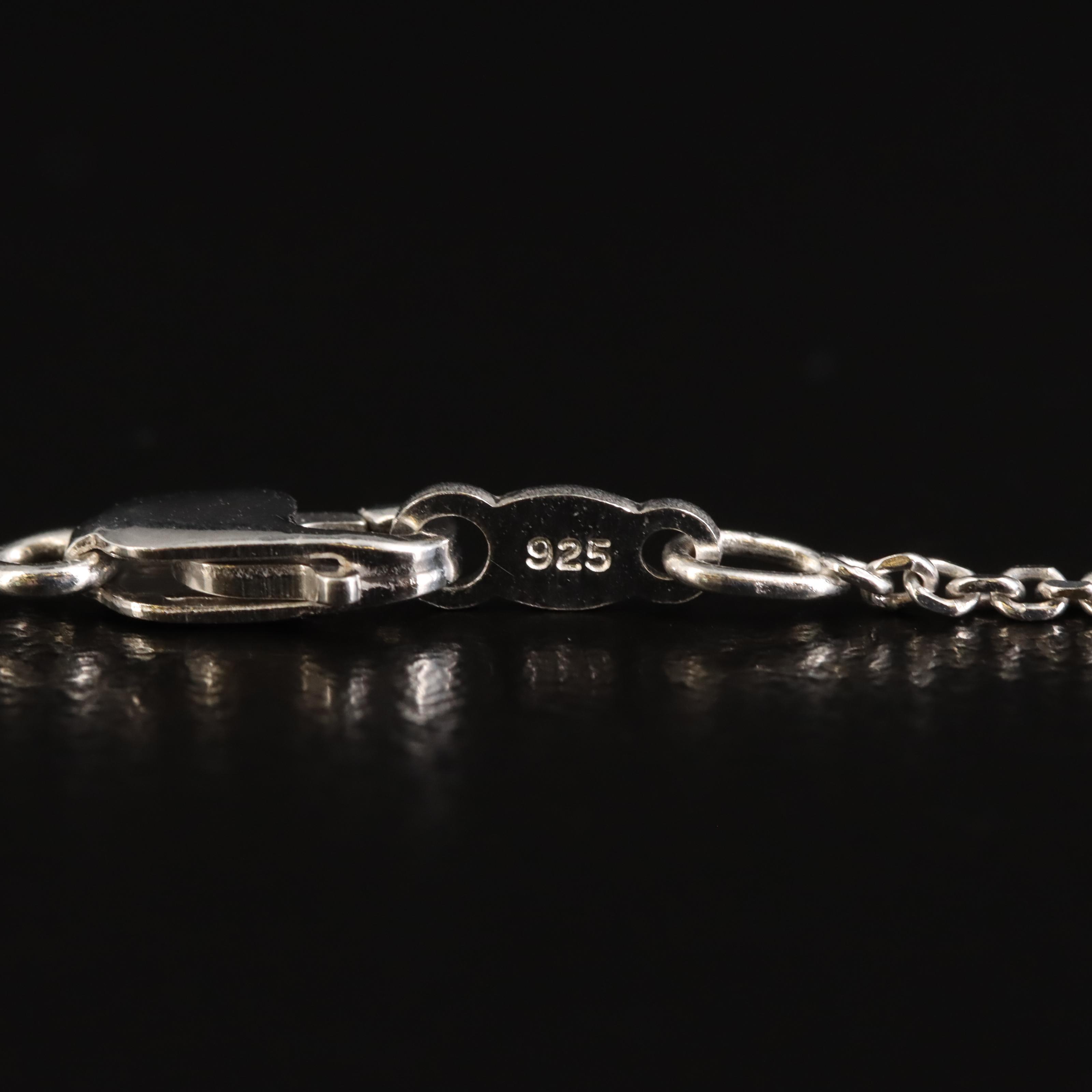 Sterling Diamond "Mom" Heart Pendant Necklace with 10K Accents