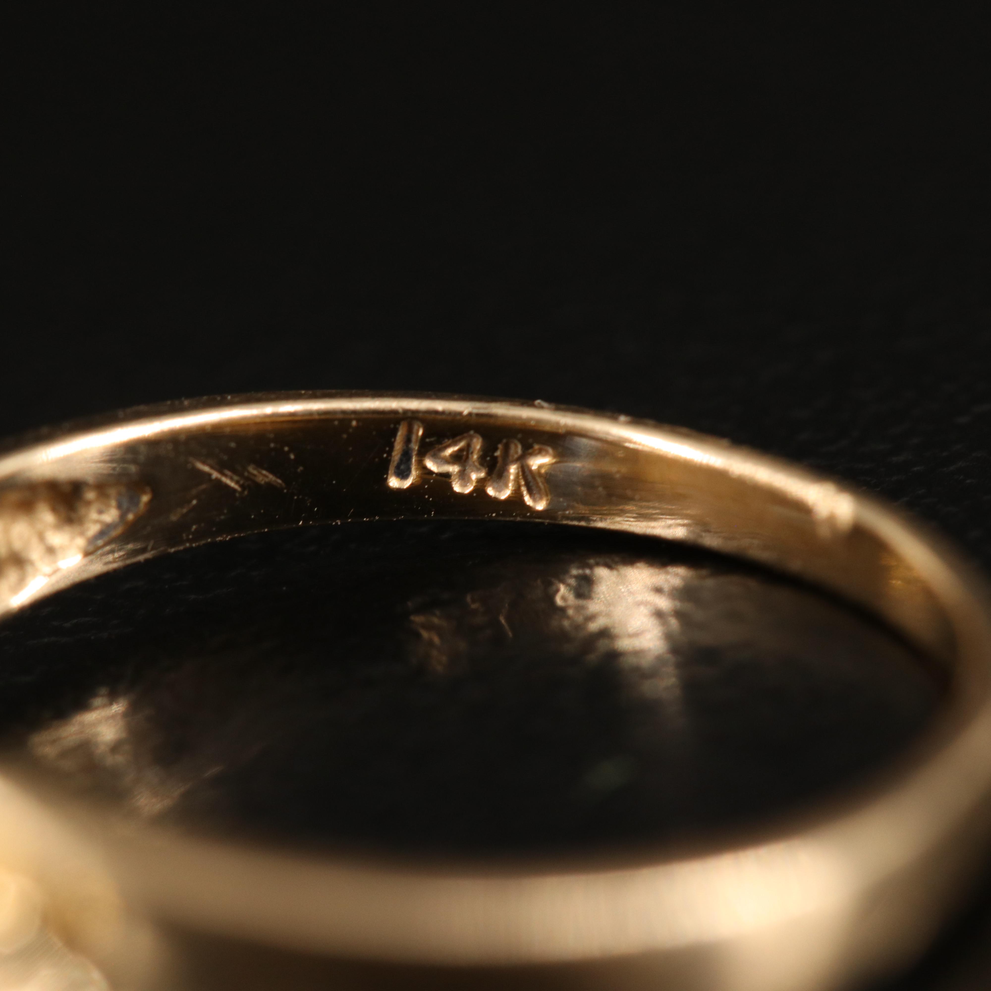 14K Tanzanite and Diamond Ring