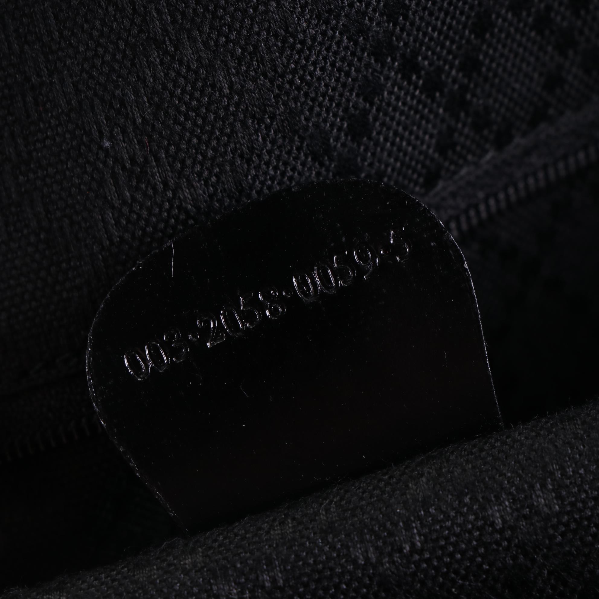 Gucci Bamboo Sling Backpack in Nylon Gabardine and Mastercalf Leather