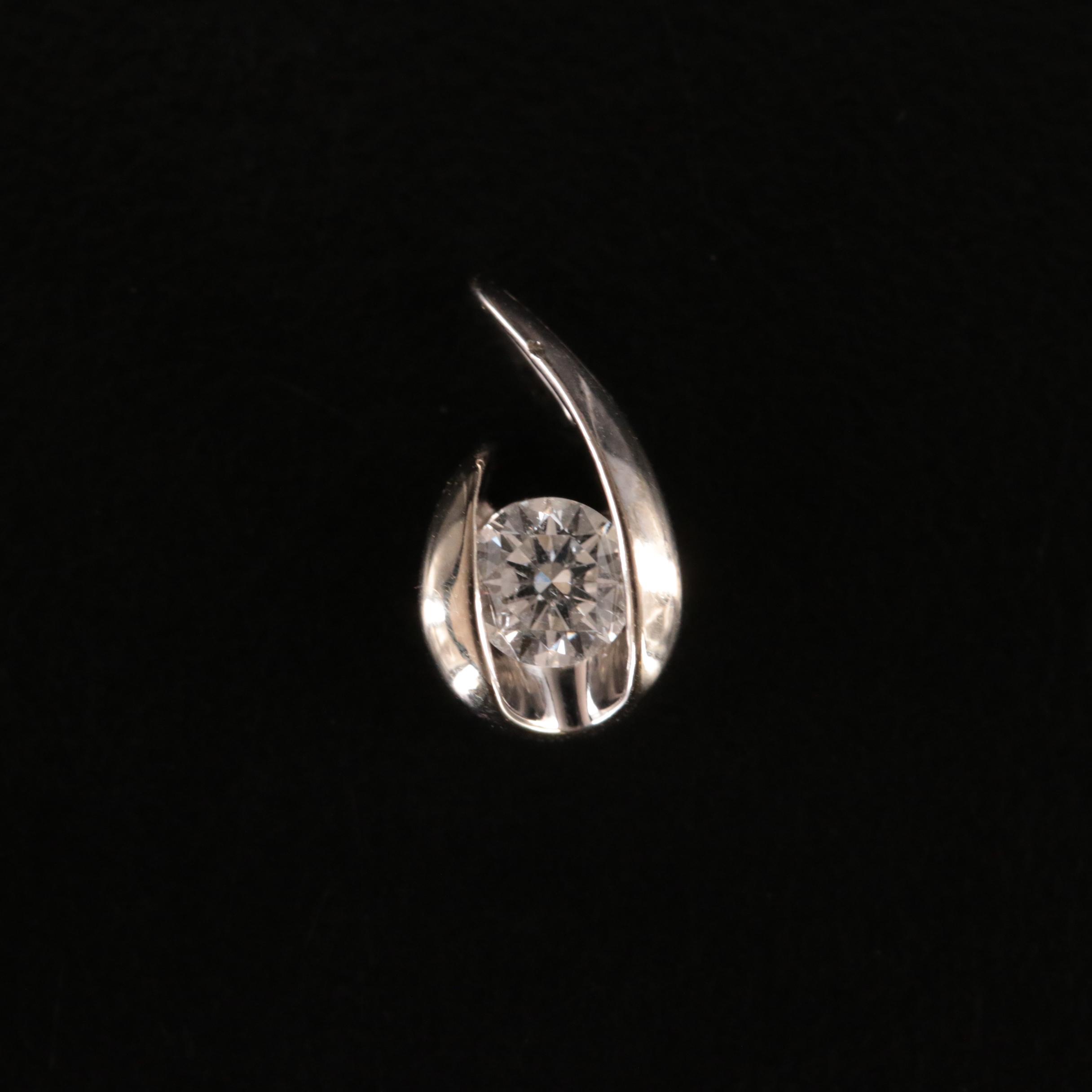 Sirena 14K 0.17 CT Diamond Pendant
