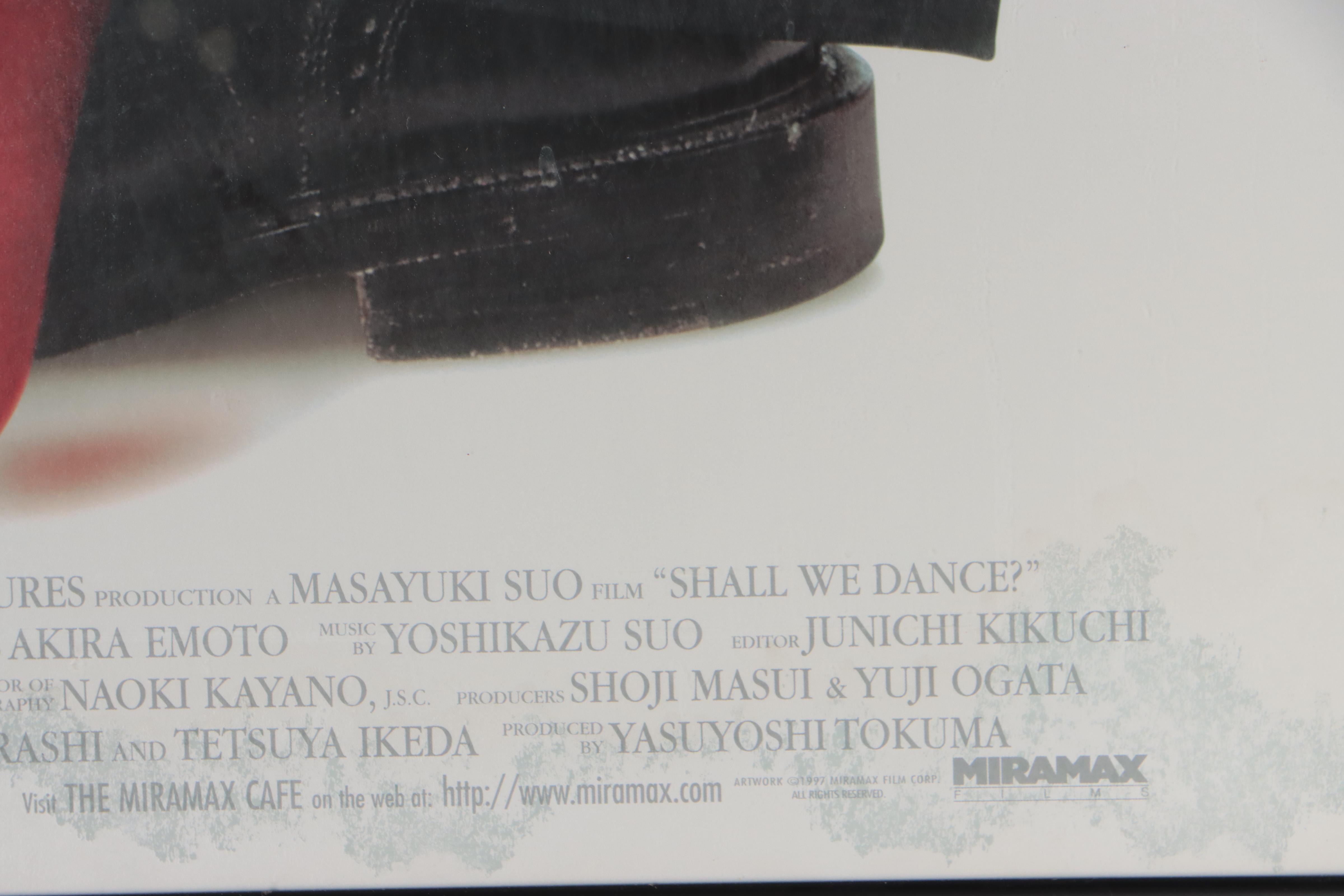 "Shall We Dance?" Theatrical One Sheet Poster, 1996