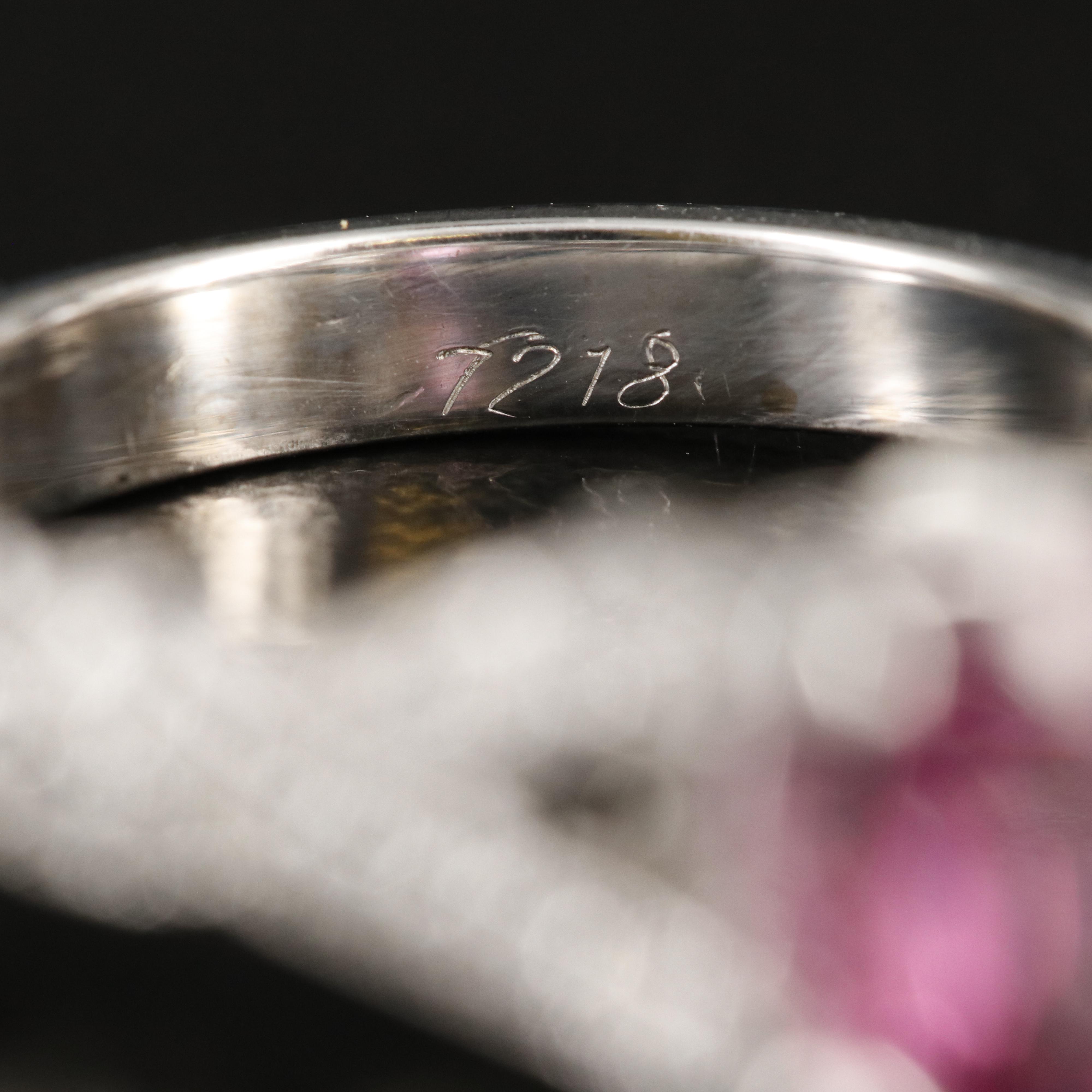 14K Garnet and Diamond Ring