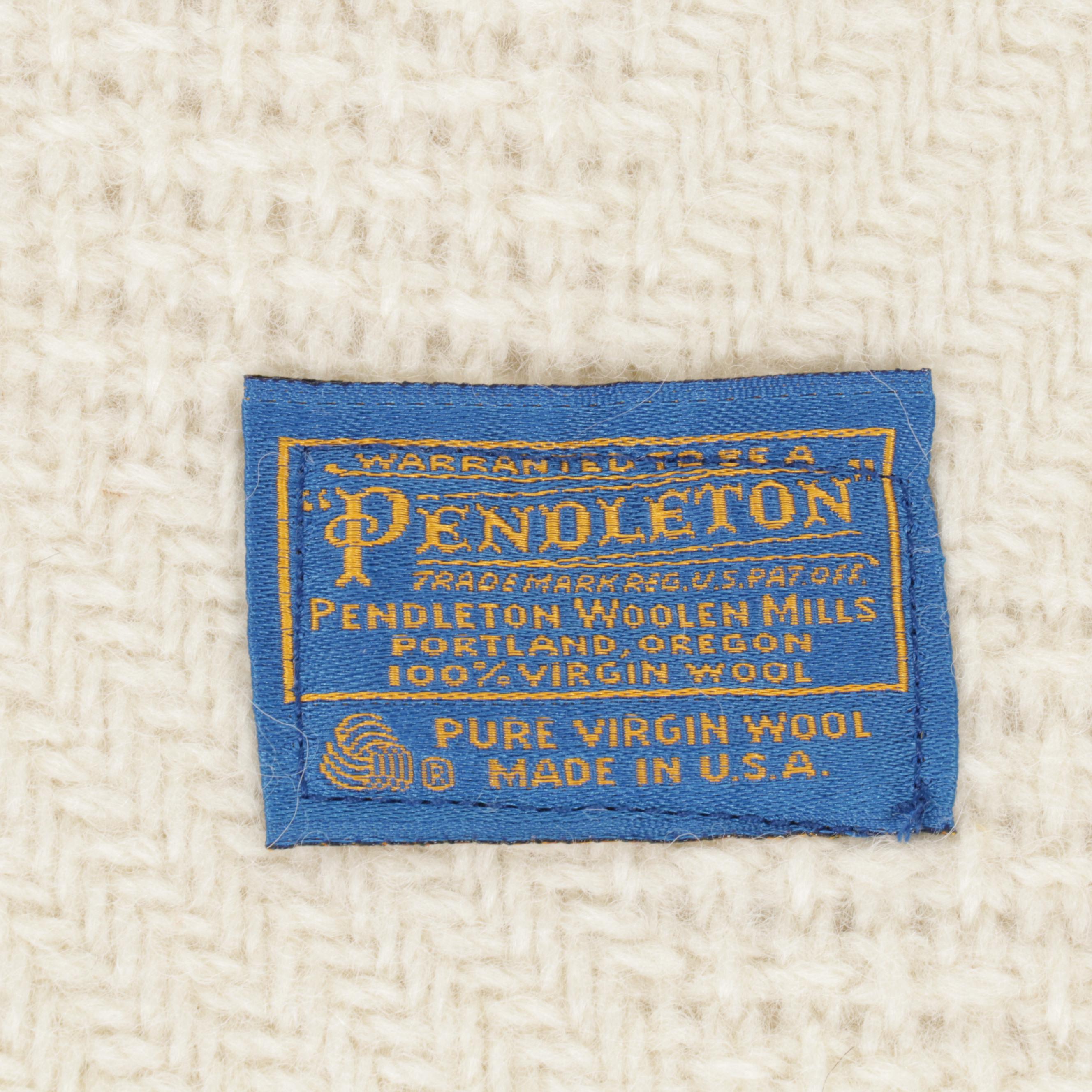 Pendleton Plaid Wool Blankets
