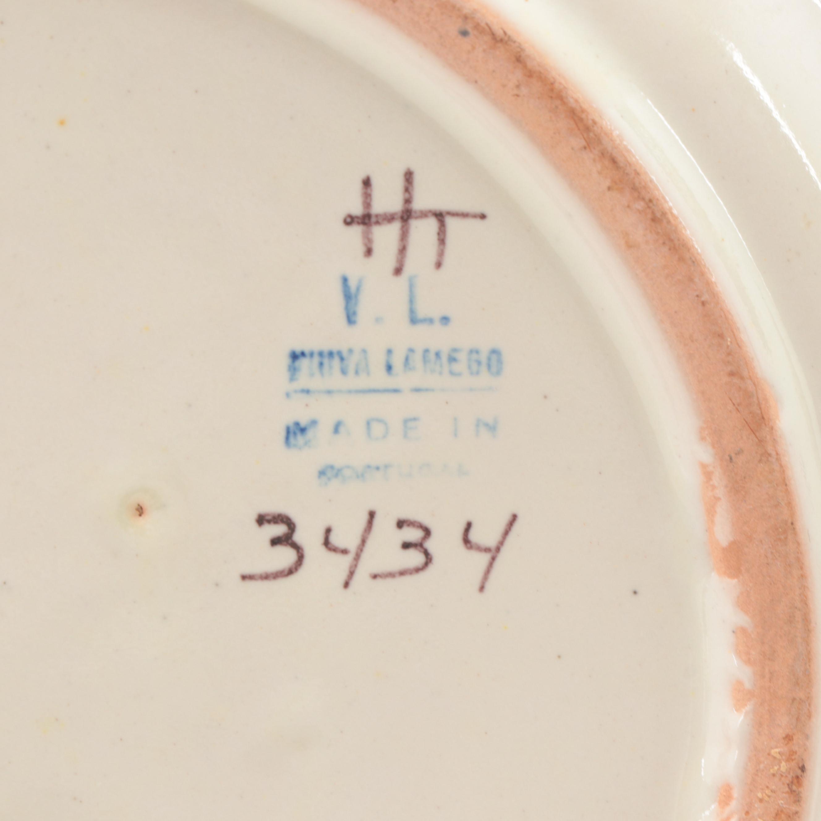 V.L. Lisboa Hand-Painted Portuguese Dinnerware