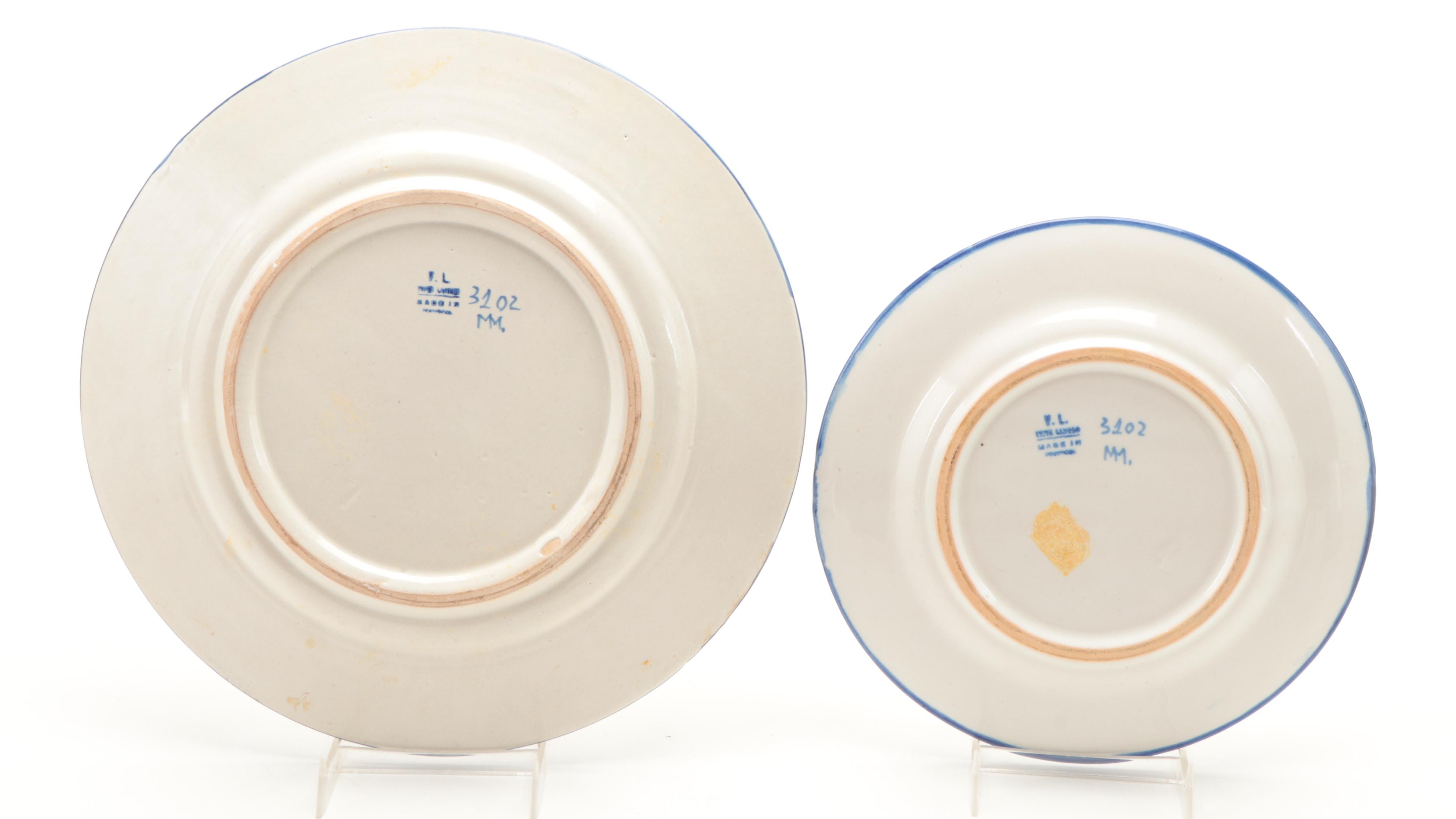 V.L. Lisboa Hand-Painted Portuguese Dinnerware