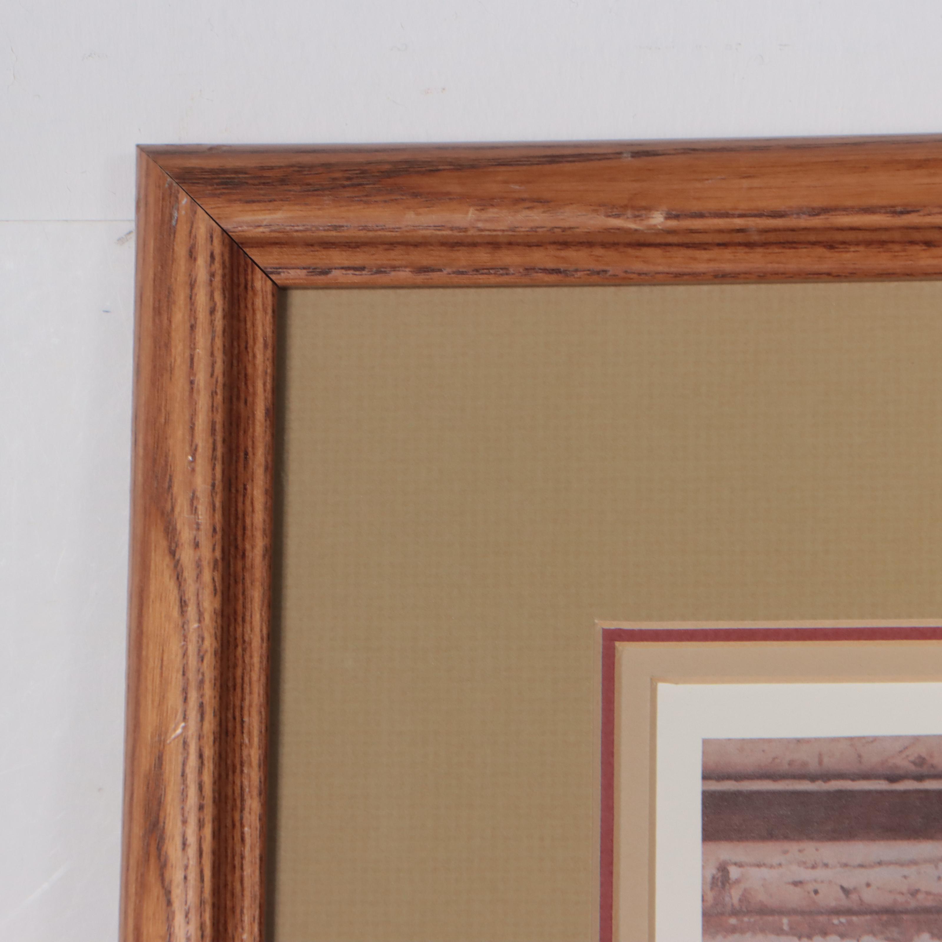 James Bama Offset Lithograph "Cowboy Rodeo Number One"