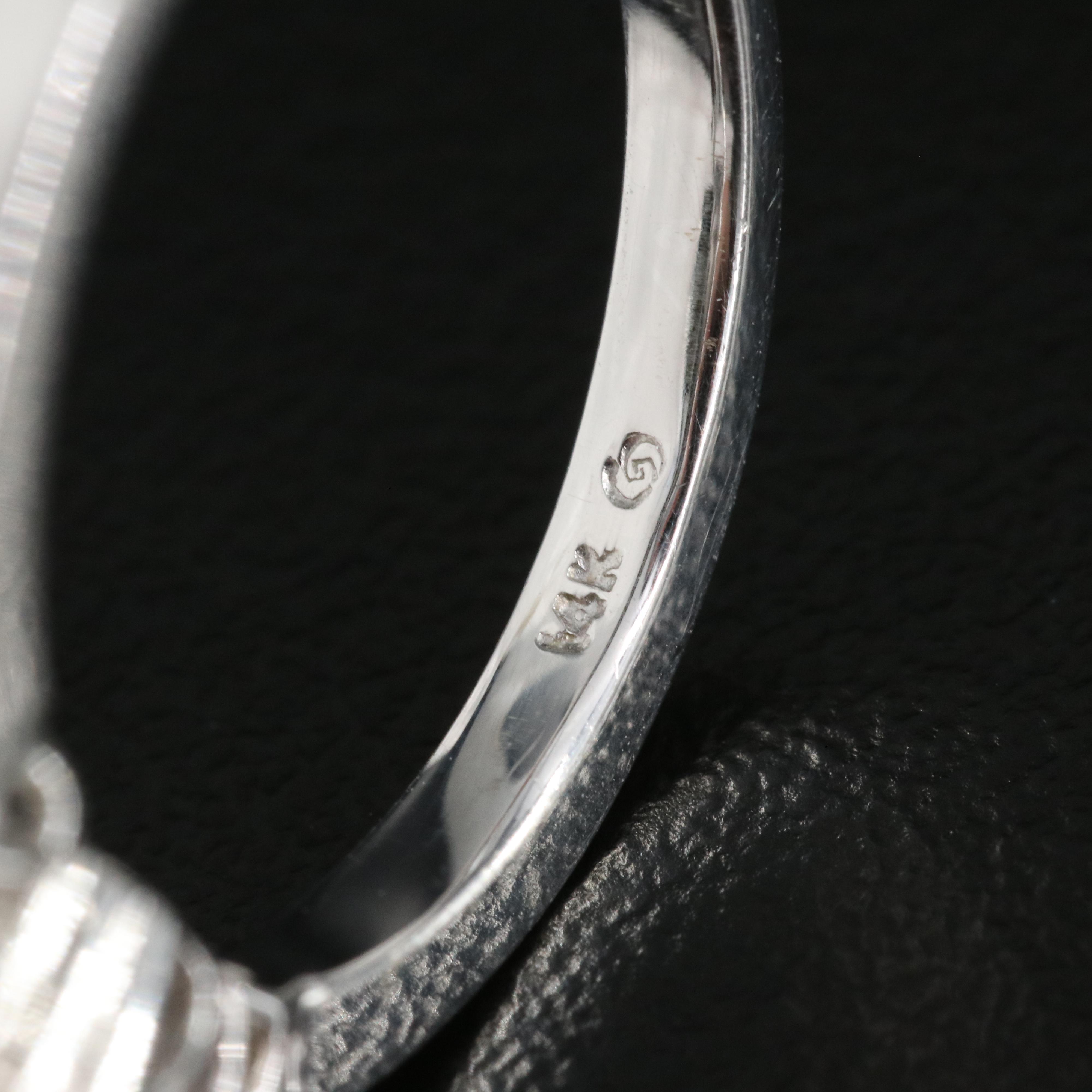 14K 0.40 CTW Diamond Semi Mount Ring