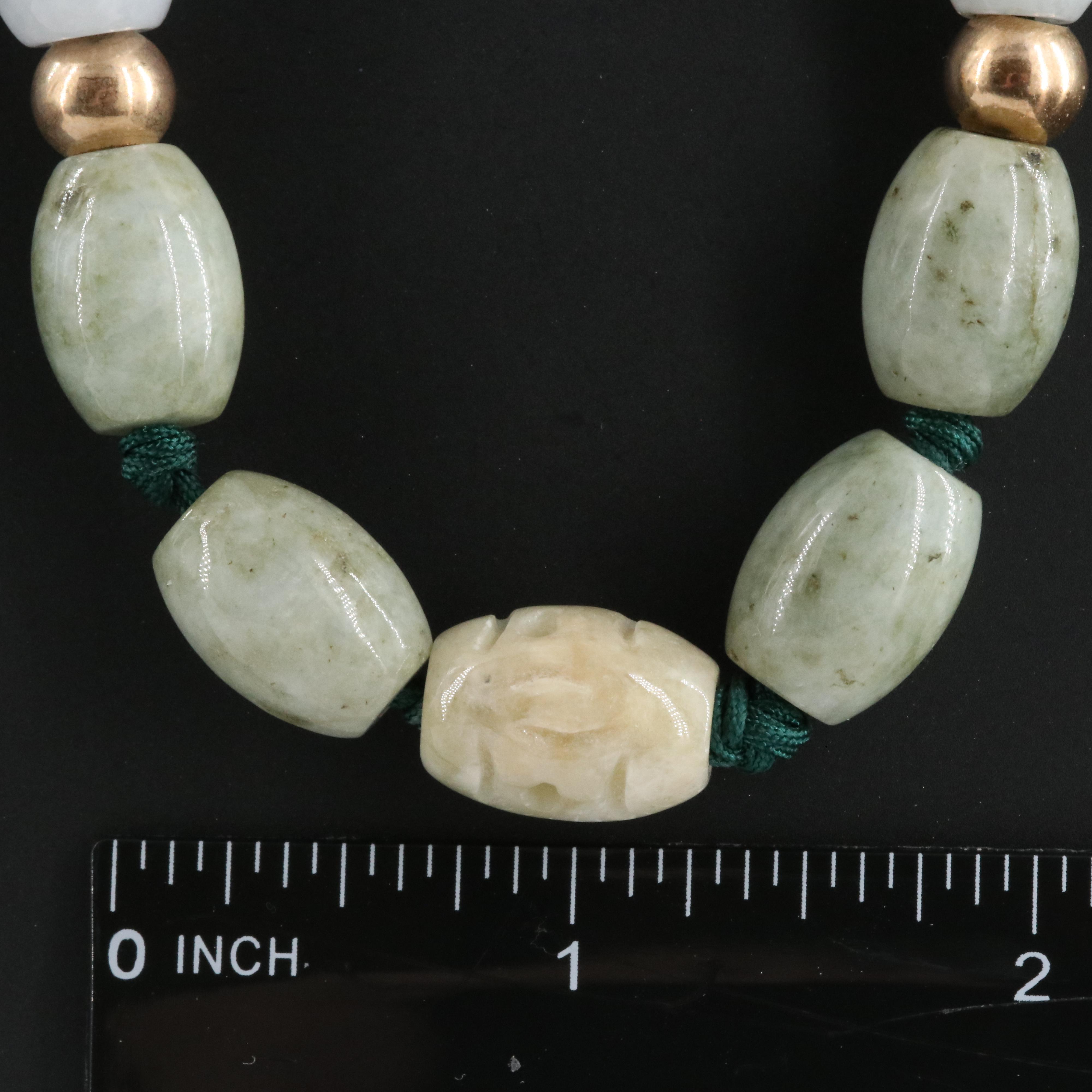 Jadeite Bead Necklace