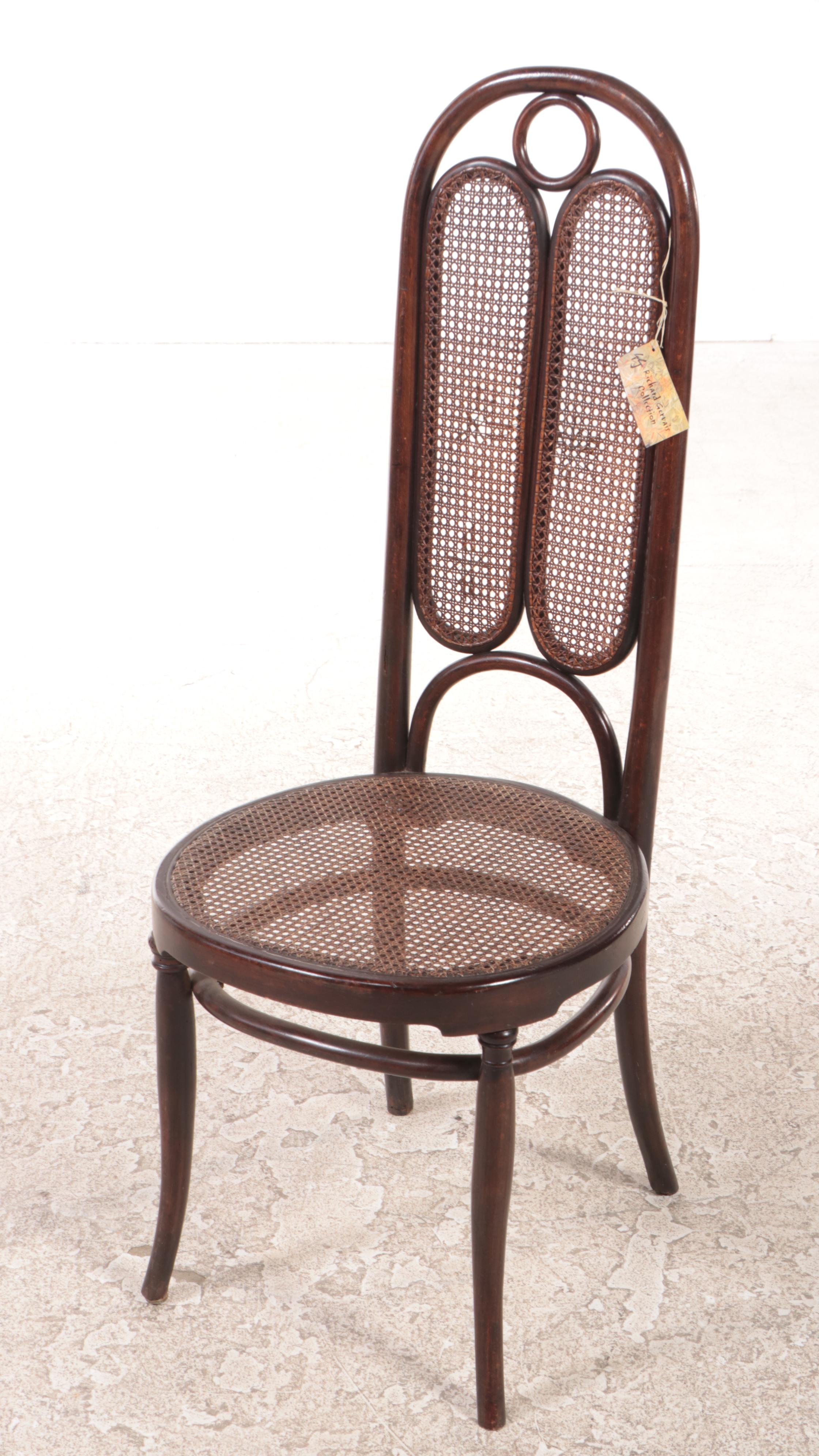 Mexican Bentwood and Caned Thonet Inspired Side Chairs, Early 20th Century