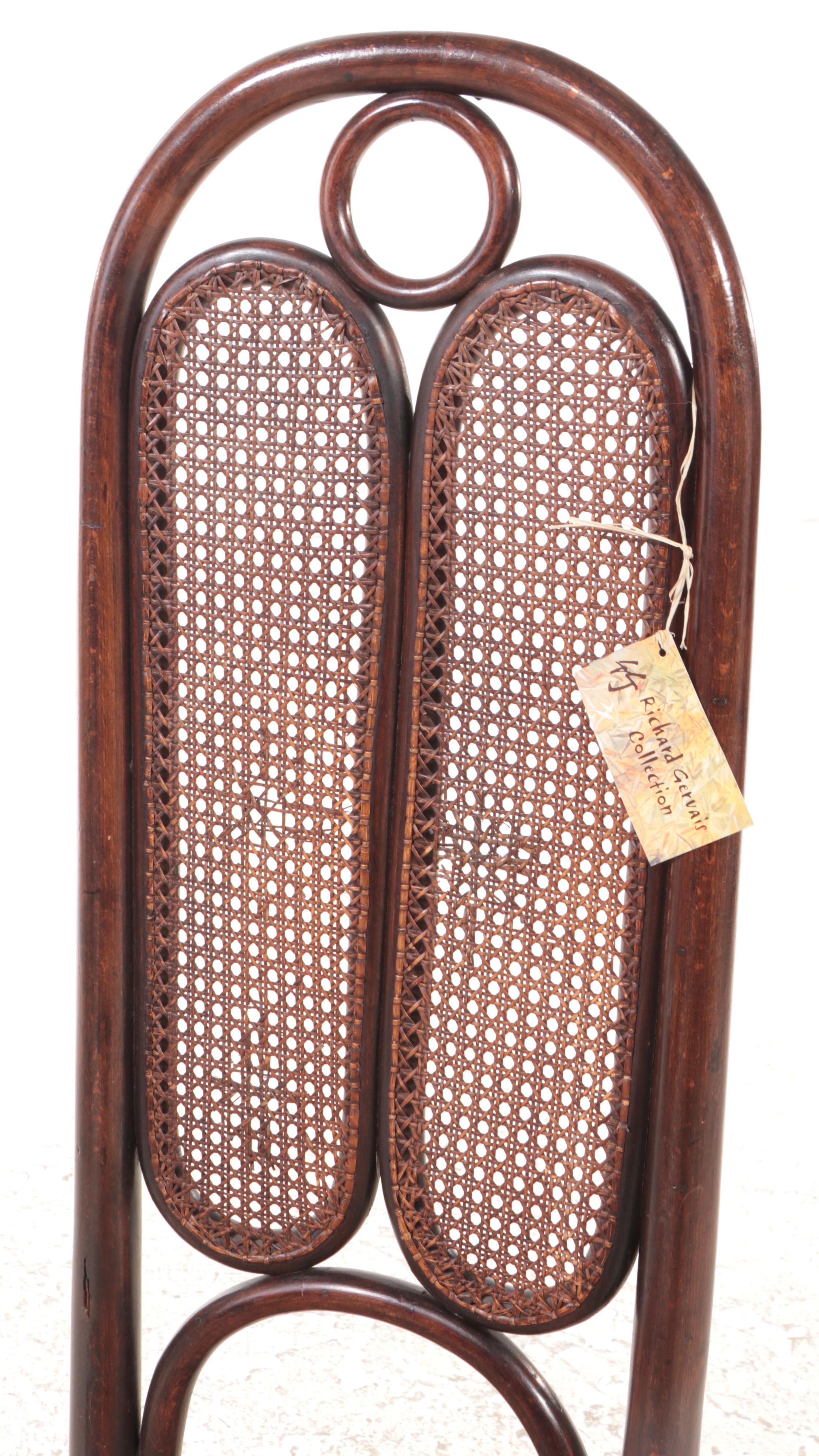 Mexican Bentwood and Caned Thonet Inspired Side Chairs, Early 20th Century