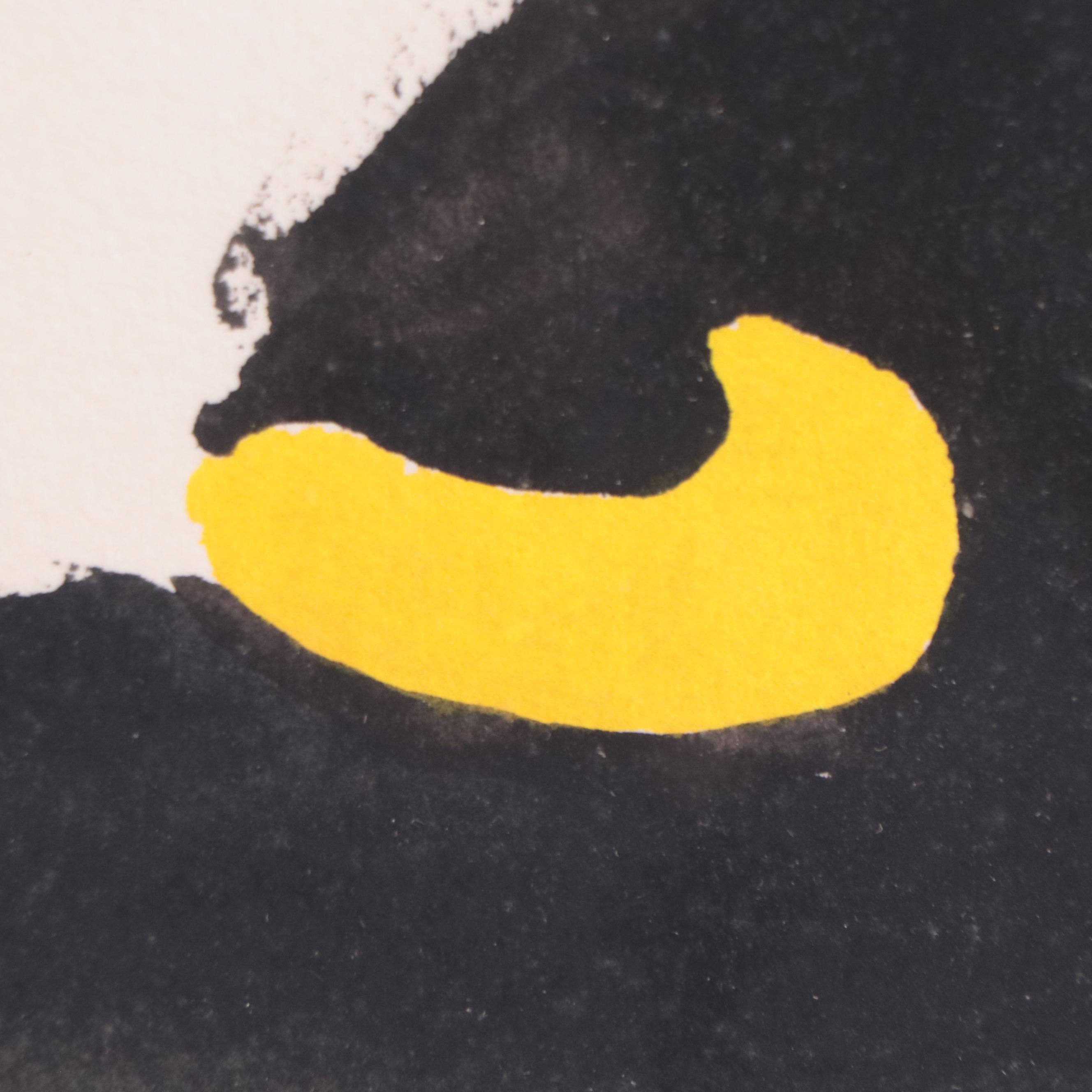 Beth Hertz Abstract Watercolor "Untitled IX," 1987