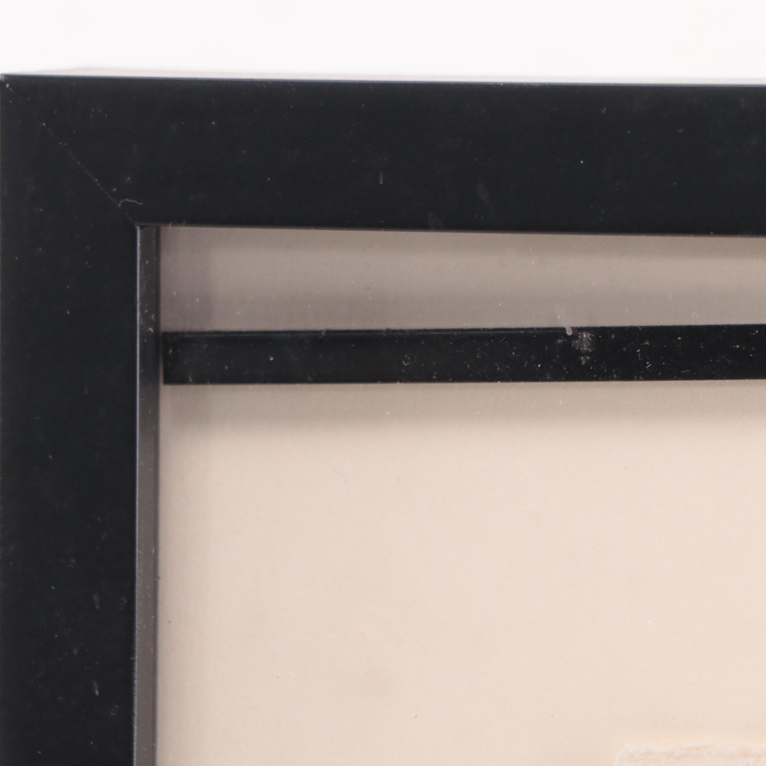 Beth Hertz Abstract Watercolor "Untitled IX," 1987