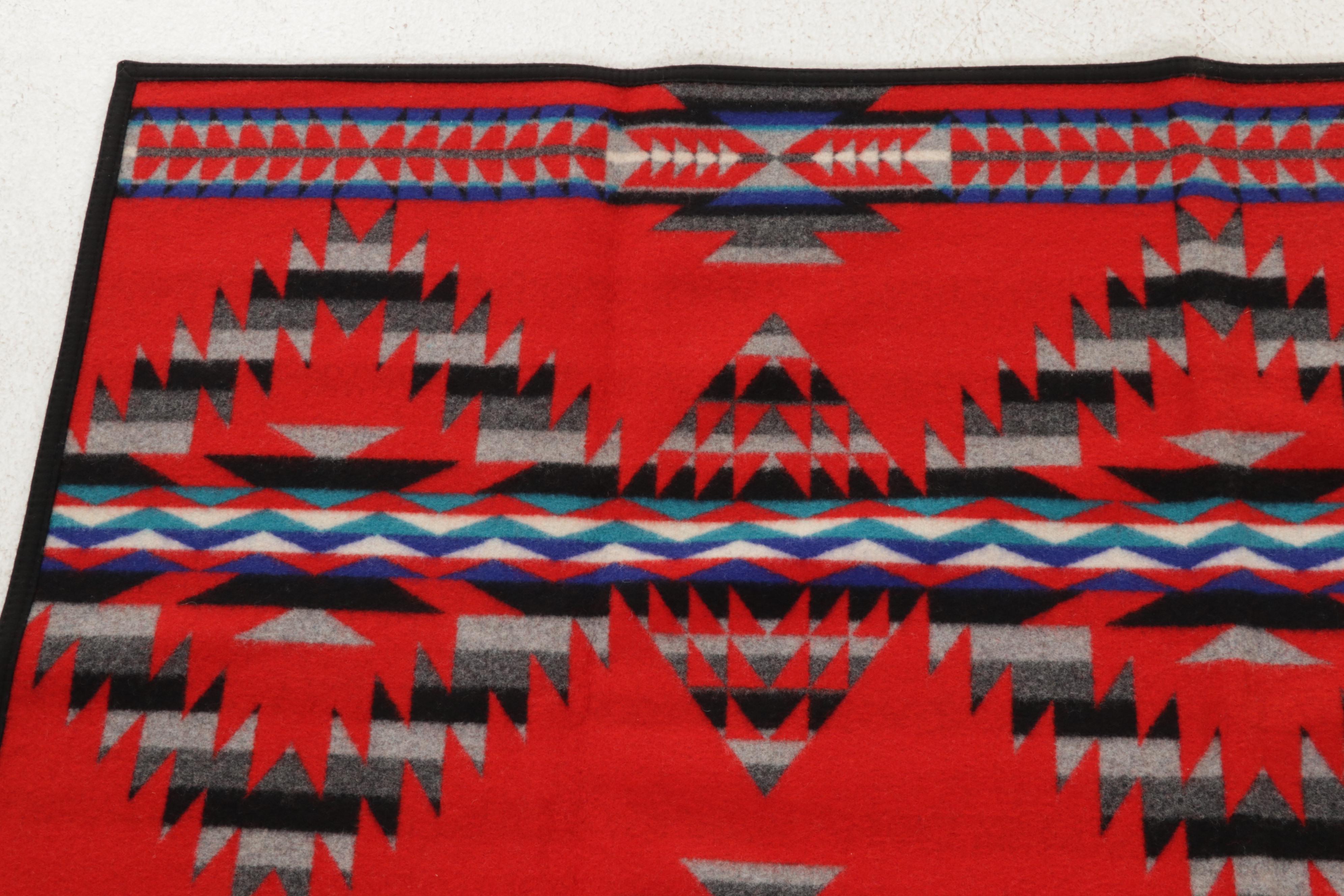 Beaver State Pendleton Western Style Wool Throw