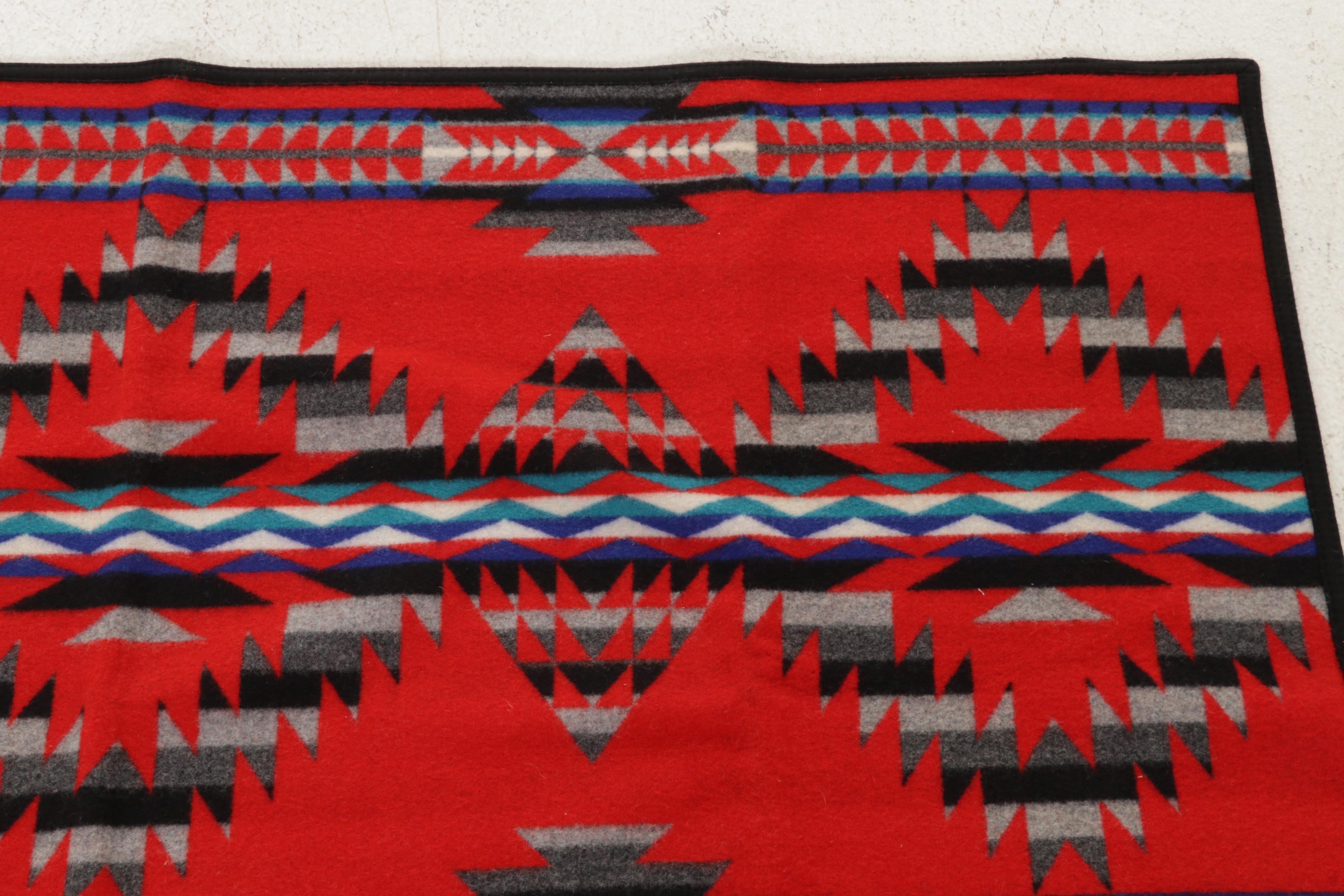 Beaver State Pendleton Western Style Wool Throw