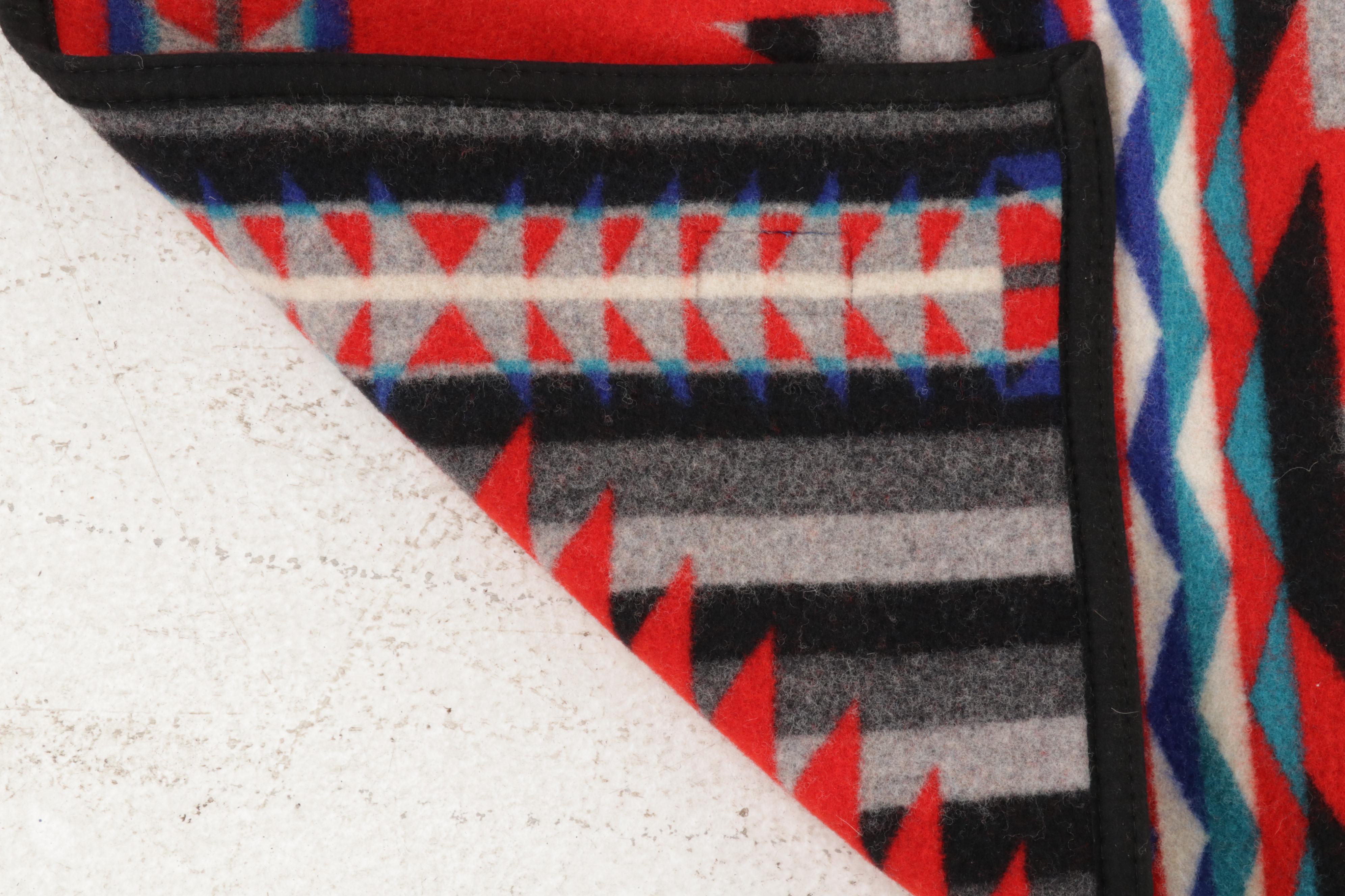 Beaver State Pendleton Western Style Wool Throw