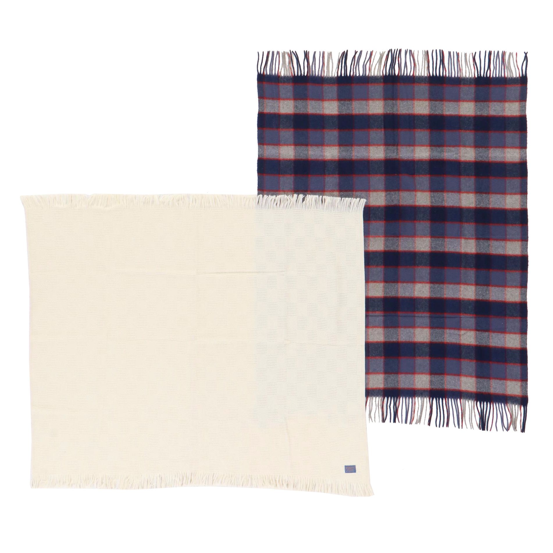 Pendleton Plaid Wool Blankets