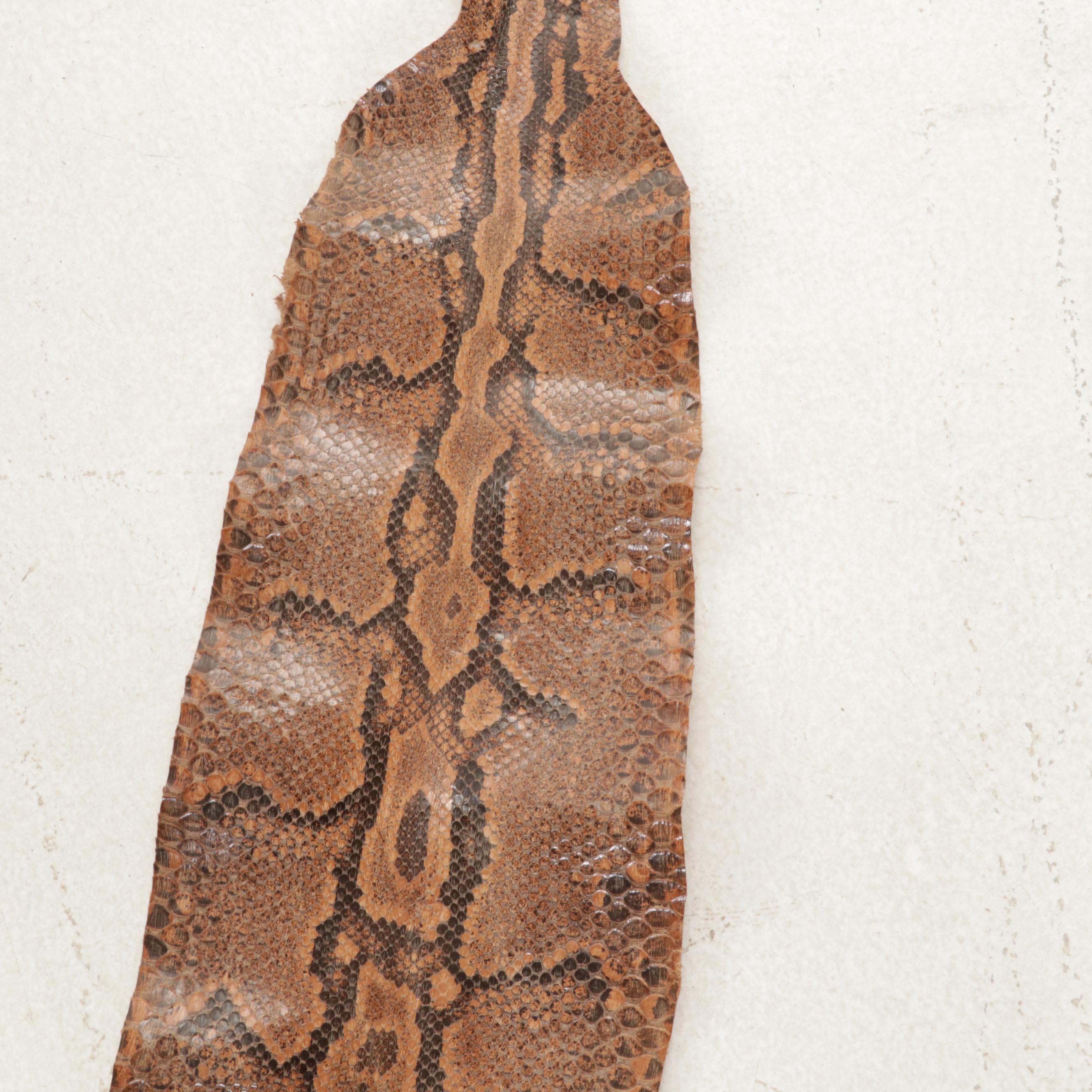 Ball Python Snakeskin Hide
