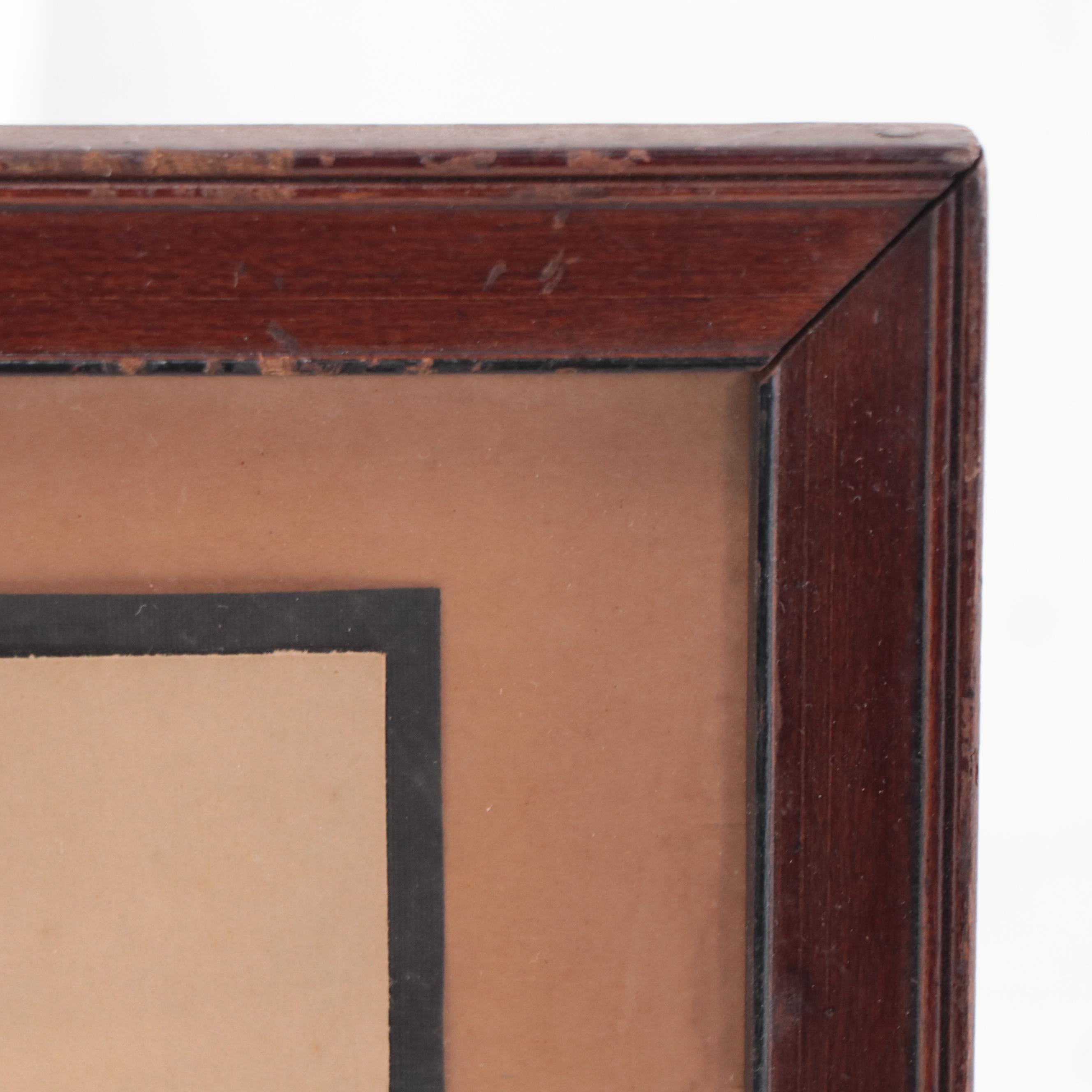 Hand-Embellished Nautical Scene Photogravure