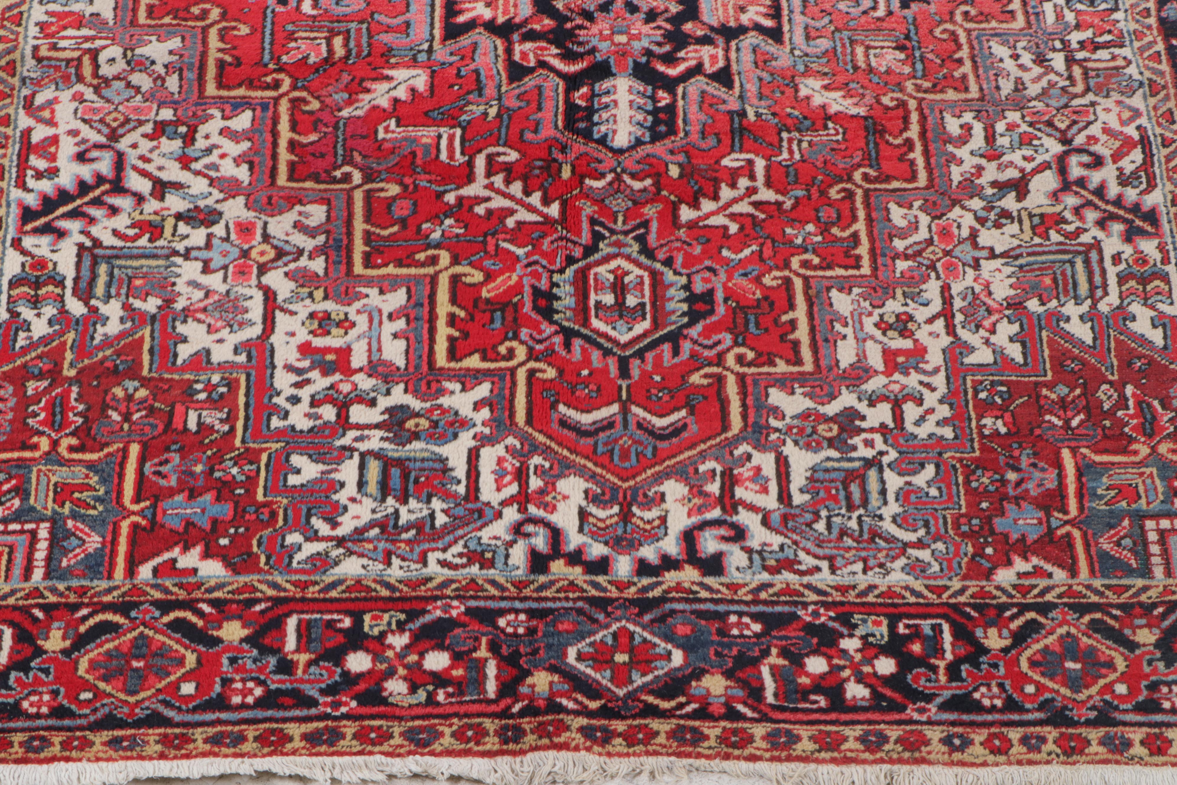 7'3 x 11'2" Hand-Knotted Persian Tabriz Area Rug