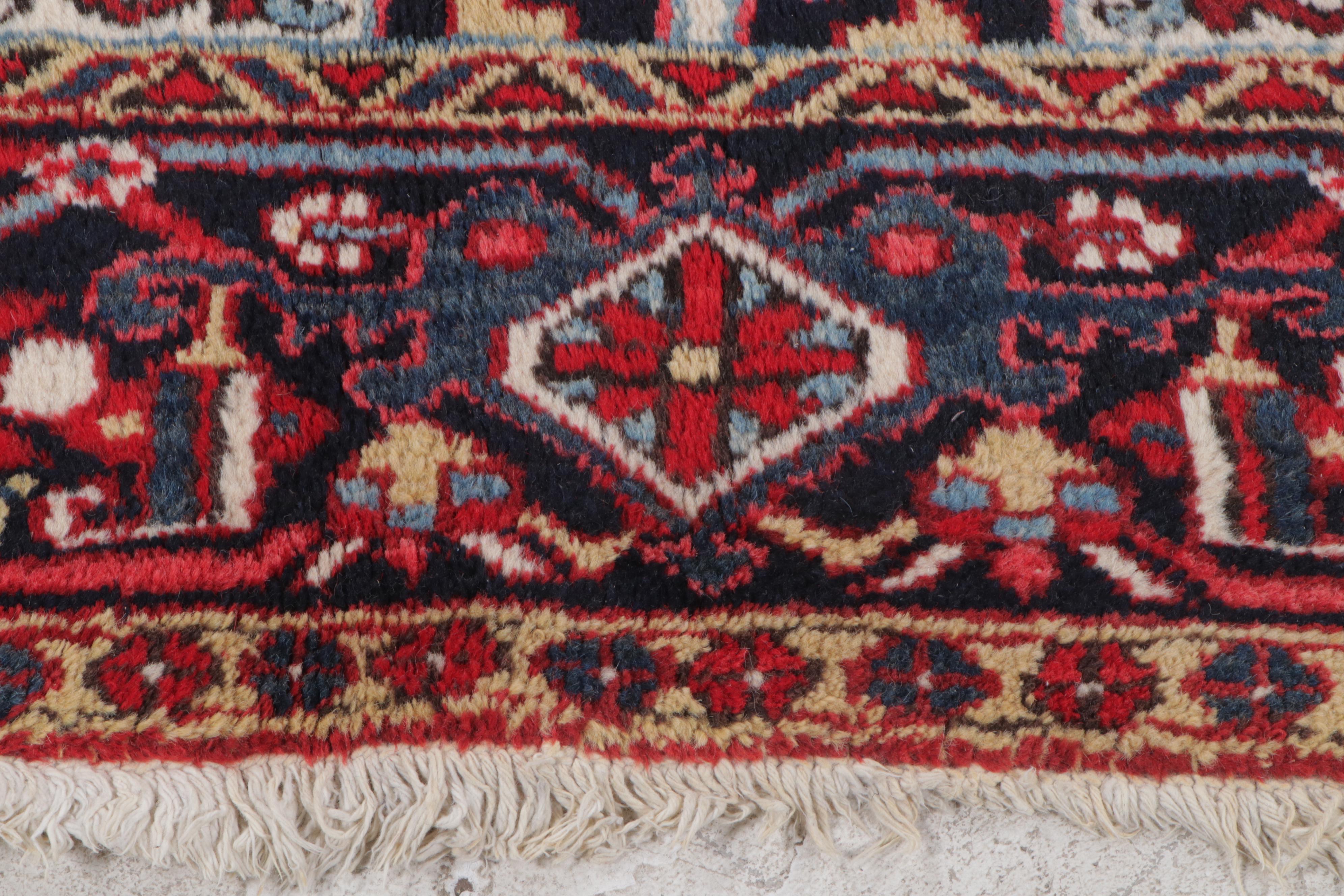 7'3 x 11'2" Hand-Knotted Persian Tabriz Area Rug